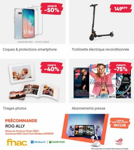 Catalogue Fnac | Offres Speciales | 24/05/2023 - 12/06/2023