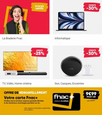 Catalogue Fnac | Offres Speciales | 24/05/2023 - 12/06/2023