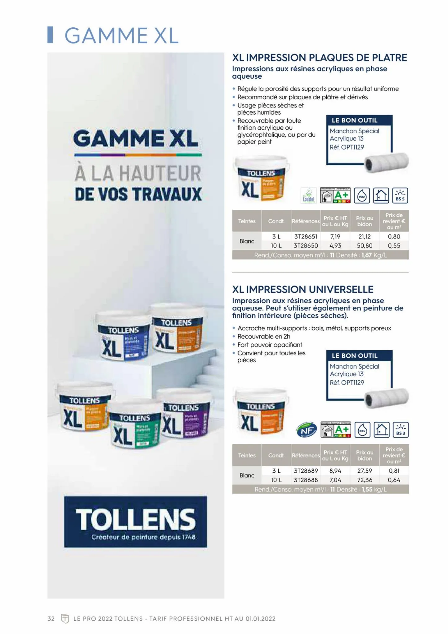 Catalogue Catalogue Tollens Le Pro 2022, page 00032