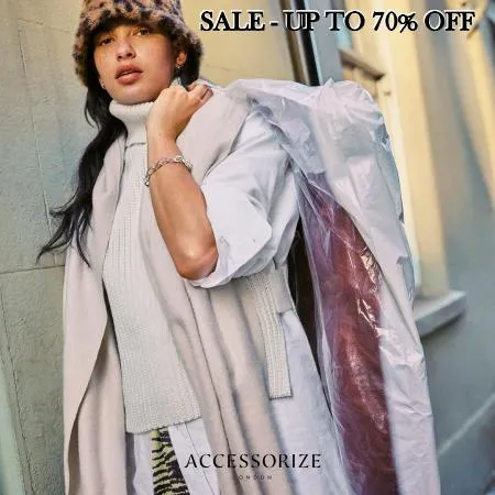 SALE - UP TO 70% OFF