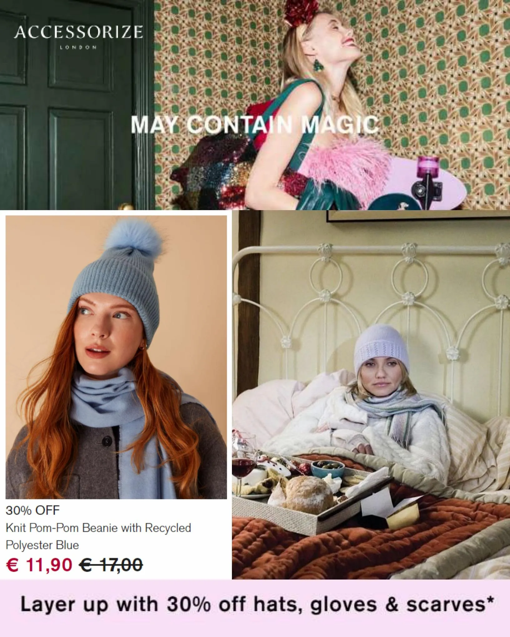 Catalogue 30% Off Hats, Gloves & Scarves*, page 00001