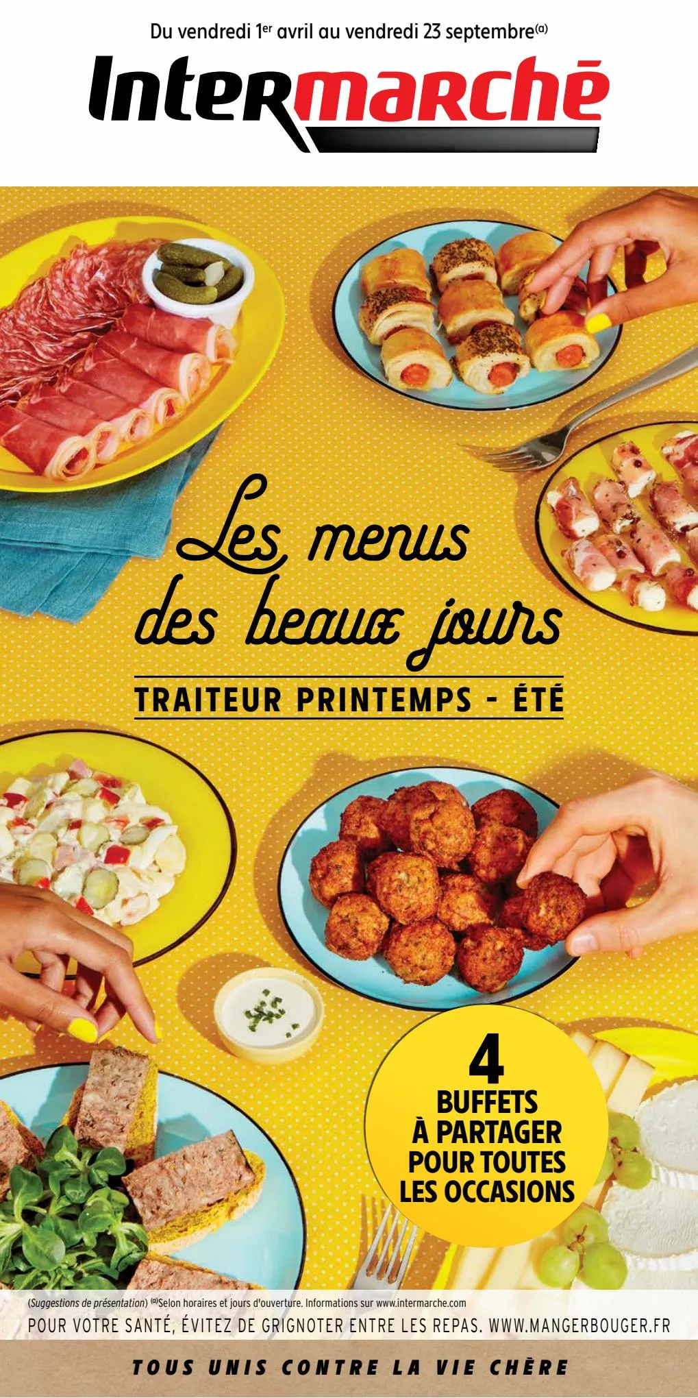 Catalogue Les menus des beaux jours, page 00001