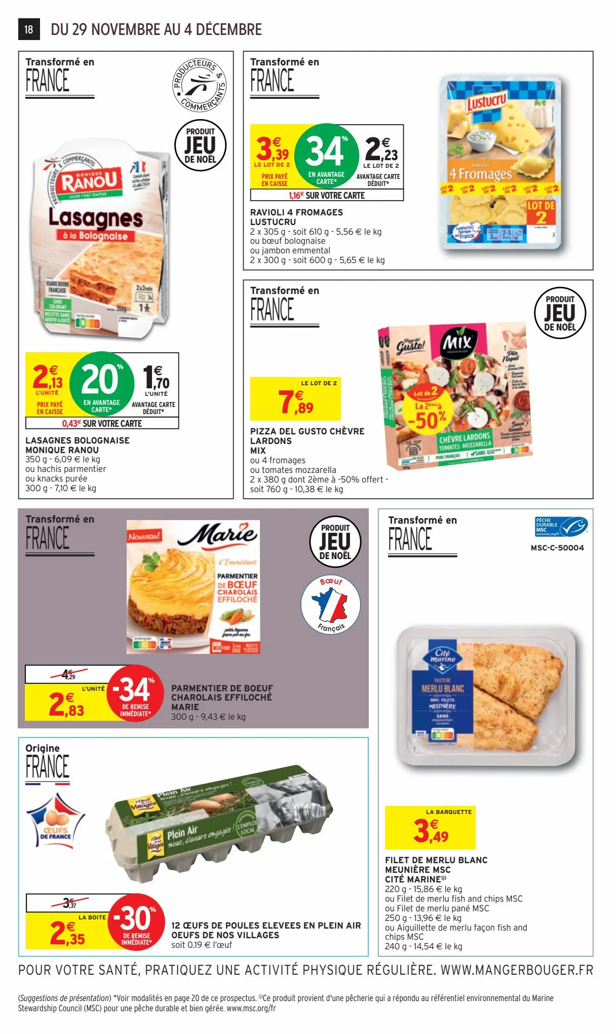 Catalogue Jusqu’à 130€ offerts, page 00018