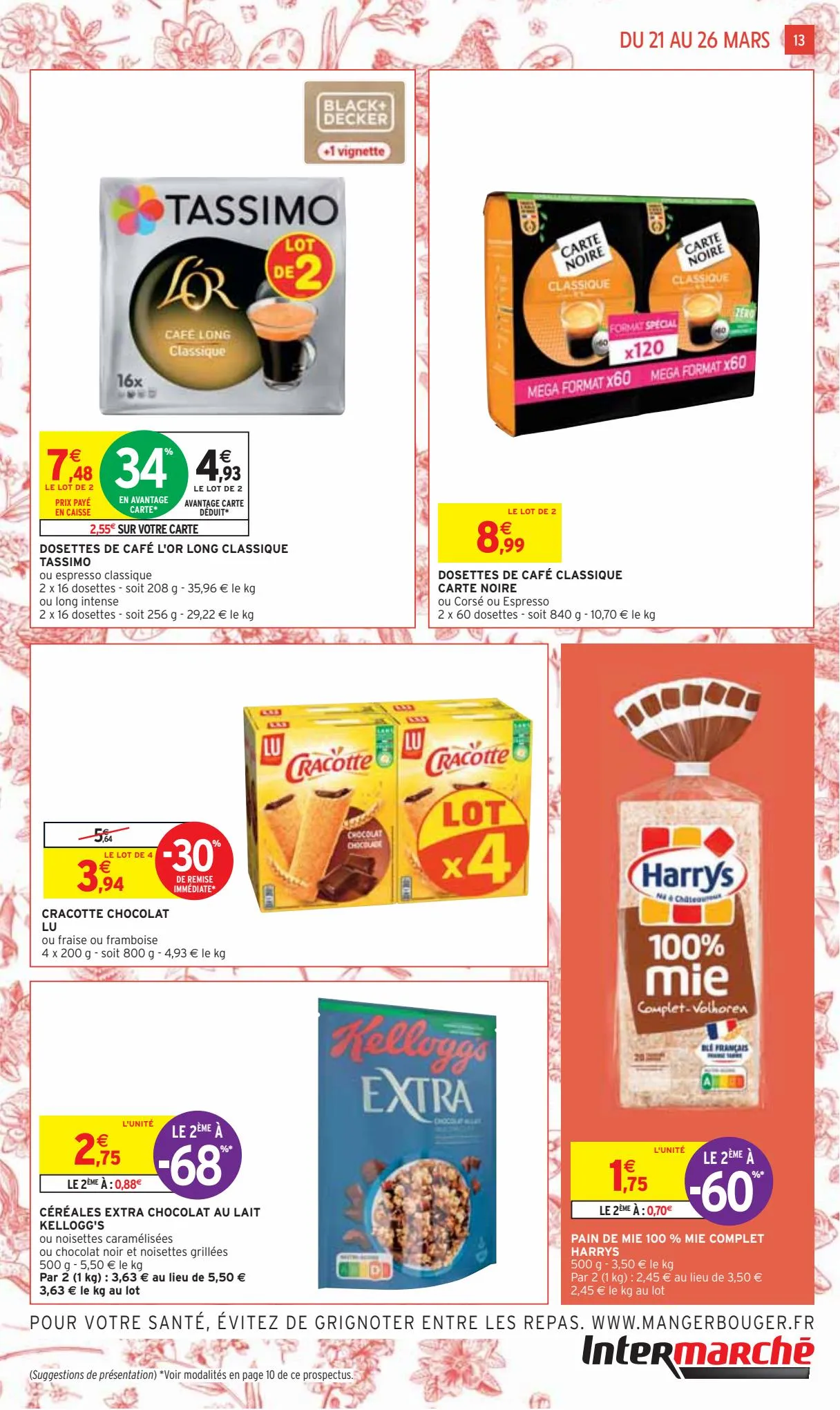 Catalogue -50% sur une selection de chocolats Kinder et Ferrero, page 00013