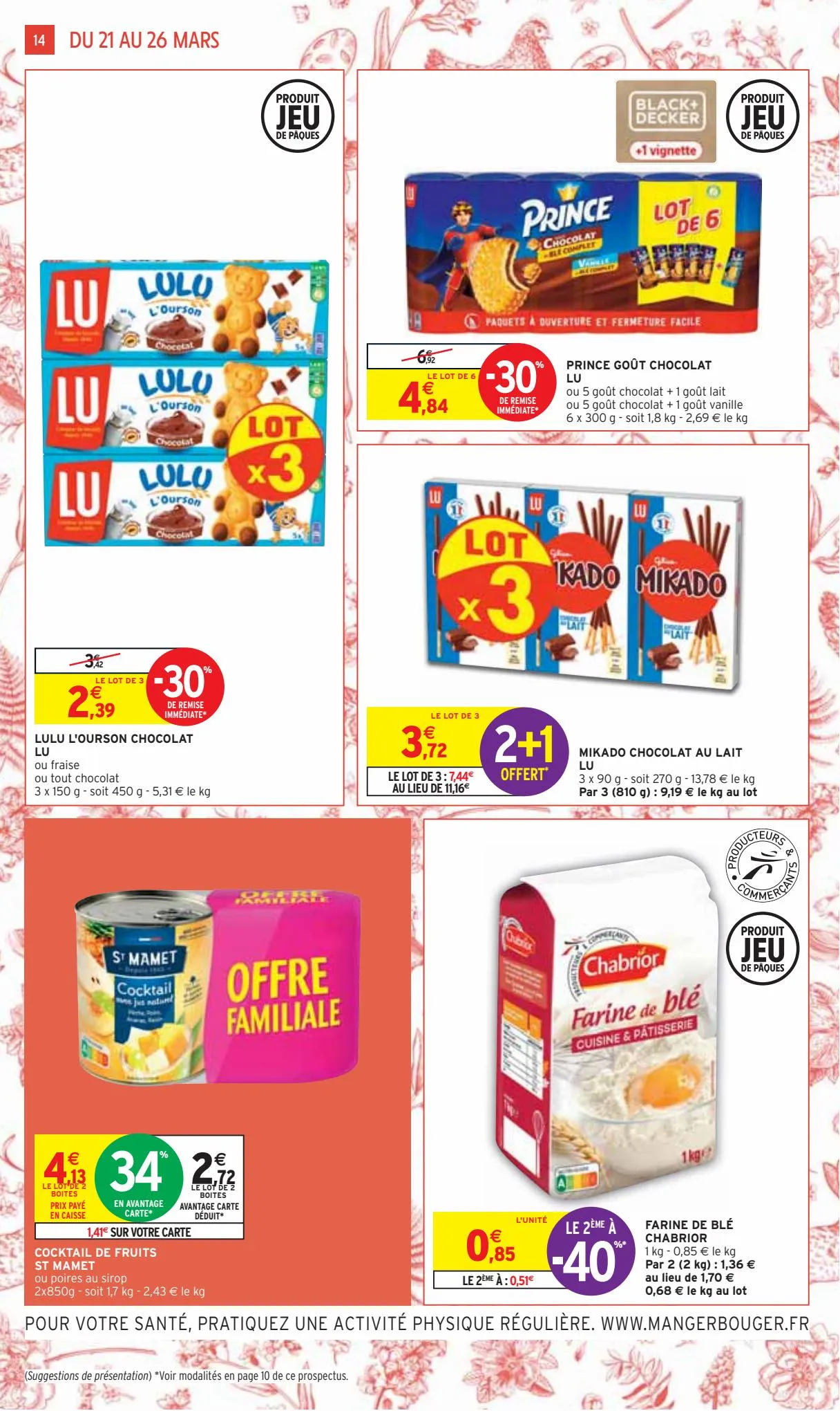 Catalogue -50% sur une selection de chocolats Kinder et Ferrero, page 00014