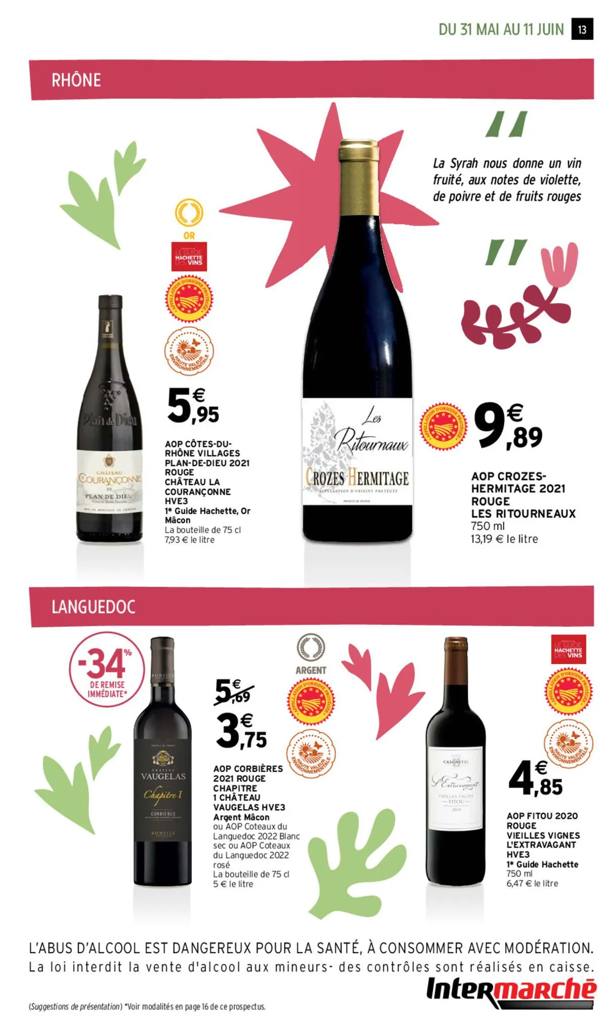 Catalogue EVE FOIRE AUX VINS PRINTEMPS ETE, page 00013