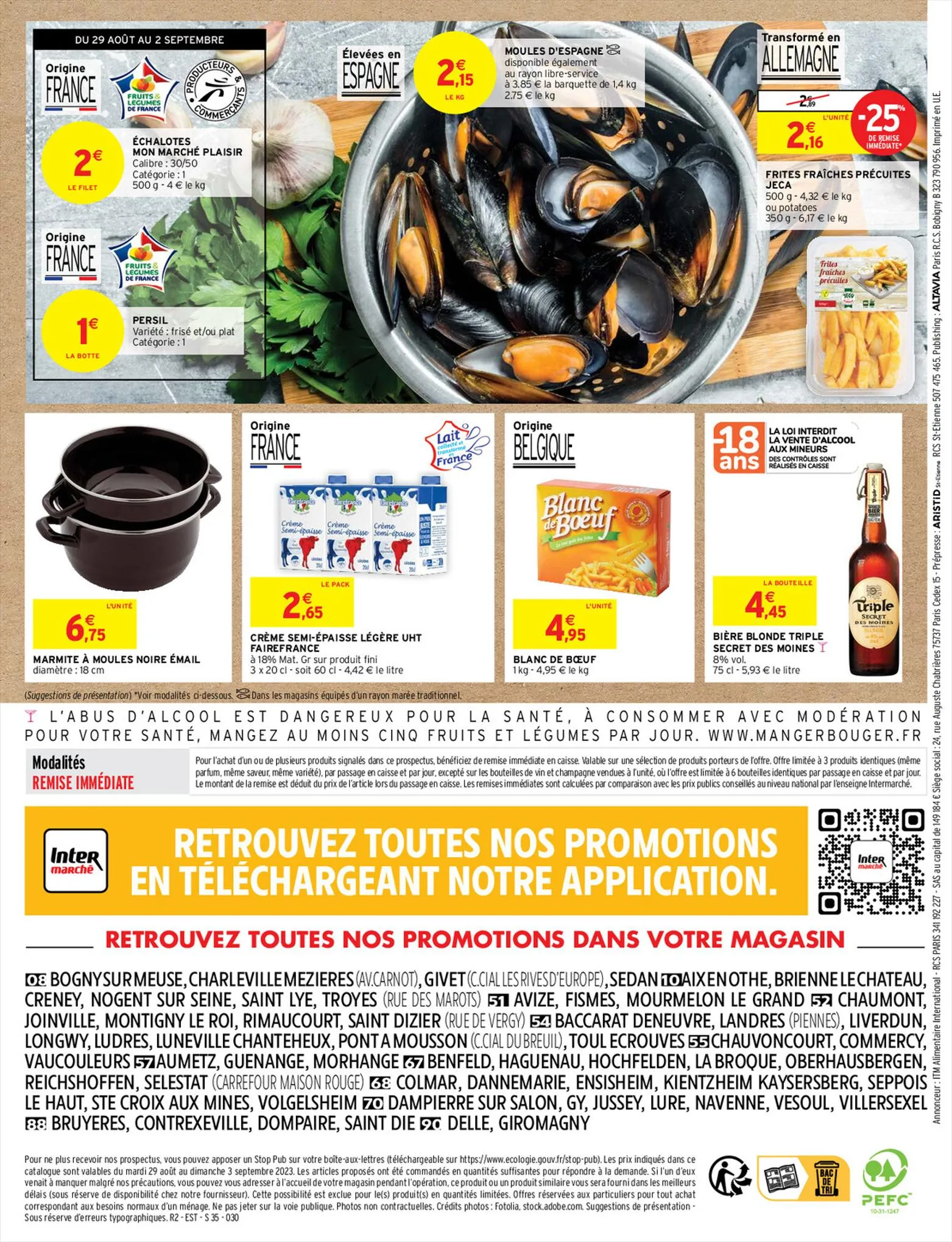 Catalogue S35 - R2 - MOULES FRITES, page 00002