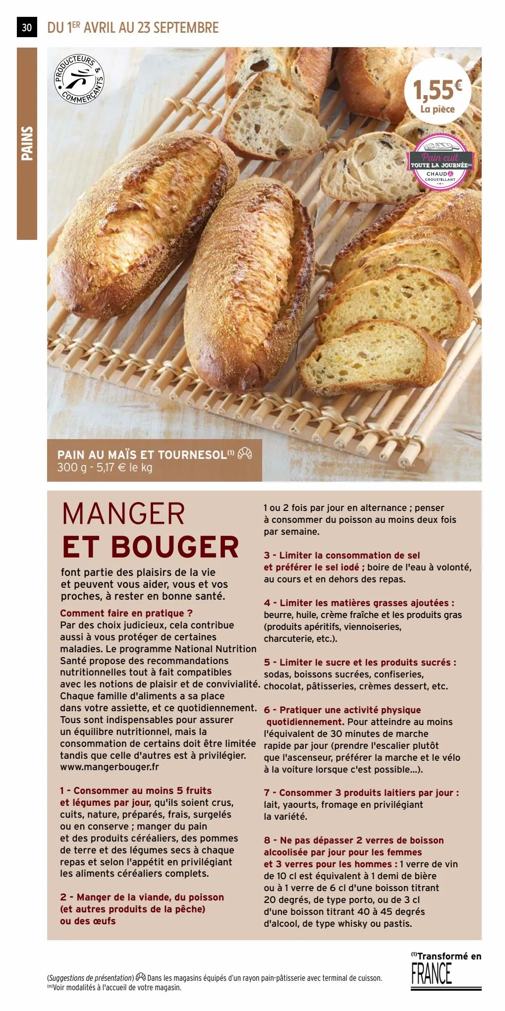 Catalogue Les menus des beaux jours, page 00030