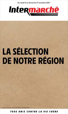 Catalogue Intermarché Express | CAHIER RÉGION NOVEMBRE 3 | 15/11/2022 - 27/11/2022
