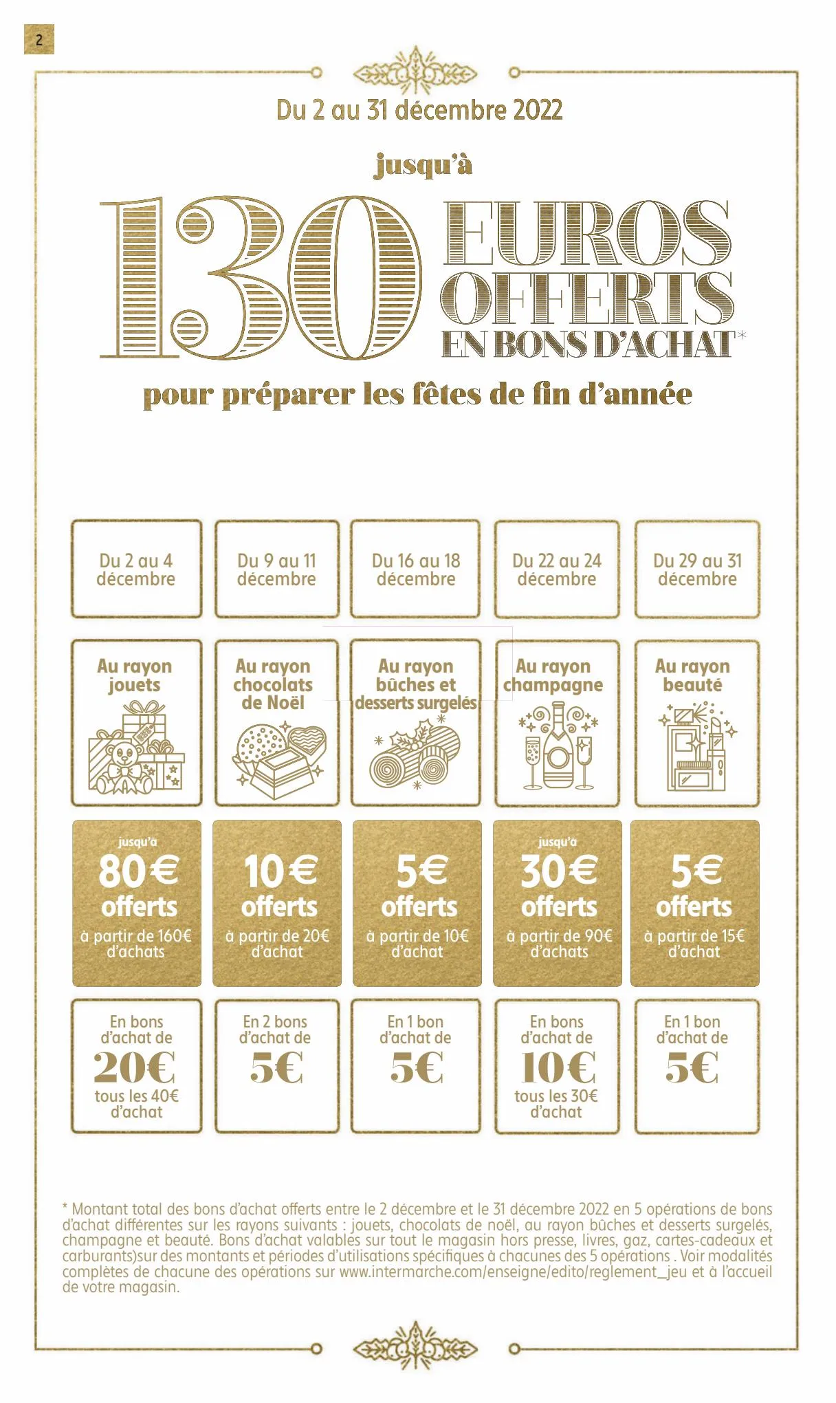 Catalogue 130€ offerts en bons d'achat., page 00002