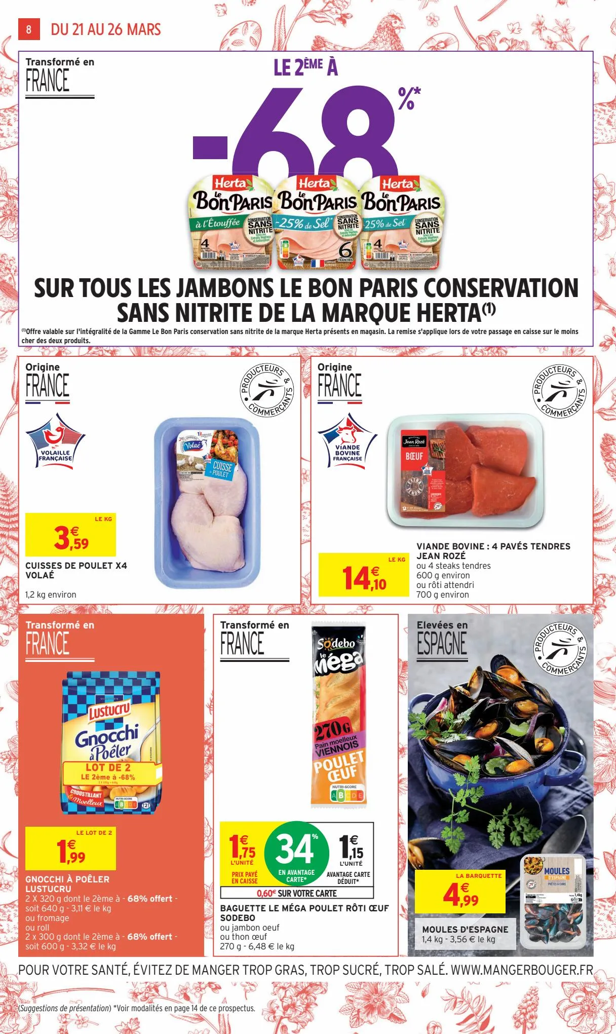 Catalogue -50% sur une selection de chocolats Kinder et Ferrero, page 00008