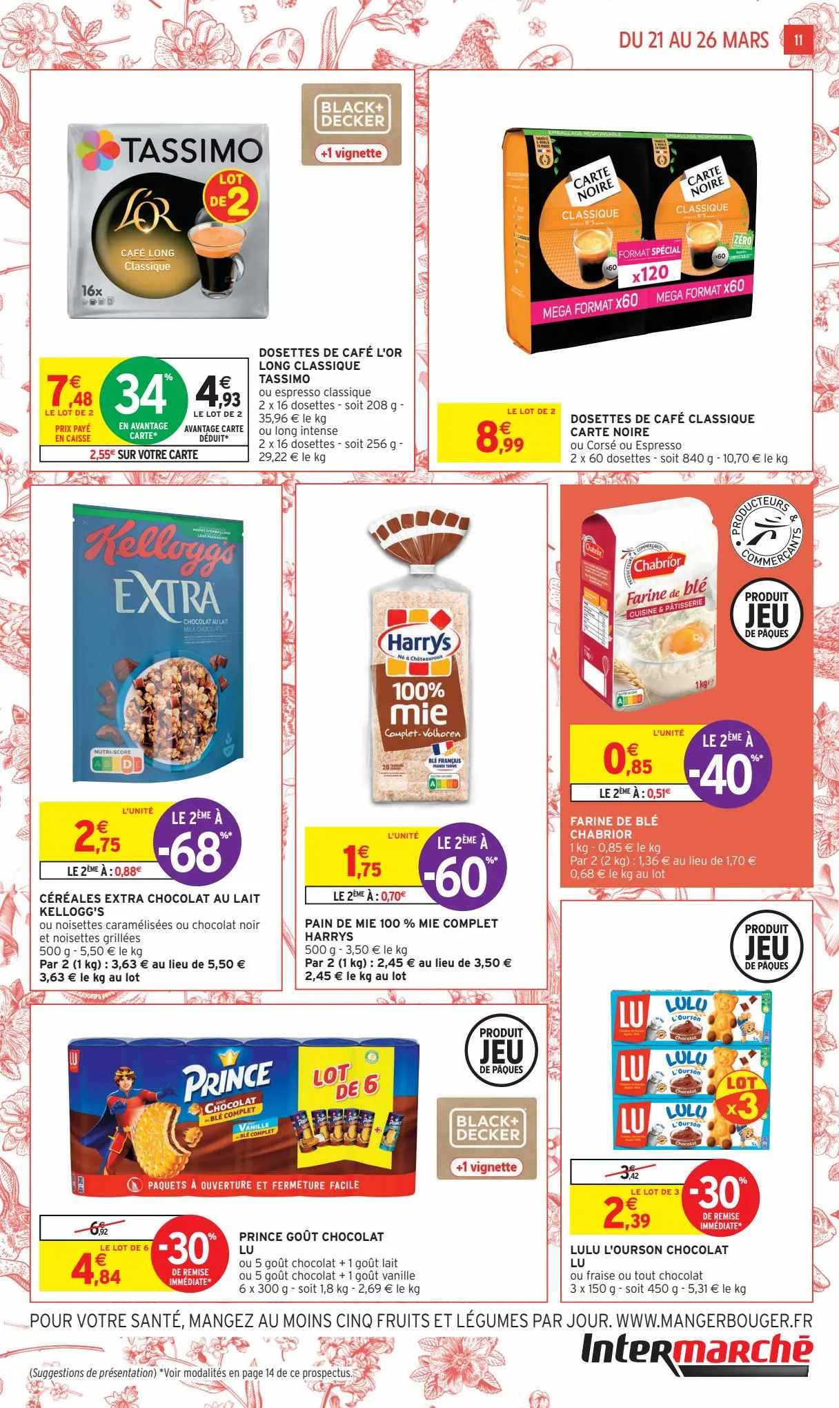 Catalogue -50% sur une selection de chocolats Kinder et Ferrero, page 00011