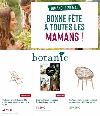 Promos de Jardineries et Animaleries à Saint-Étienne | FETE LES MAMANS sur Botanic | 04/05/2022 - 30/05/2022