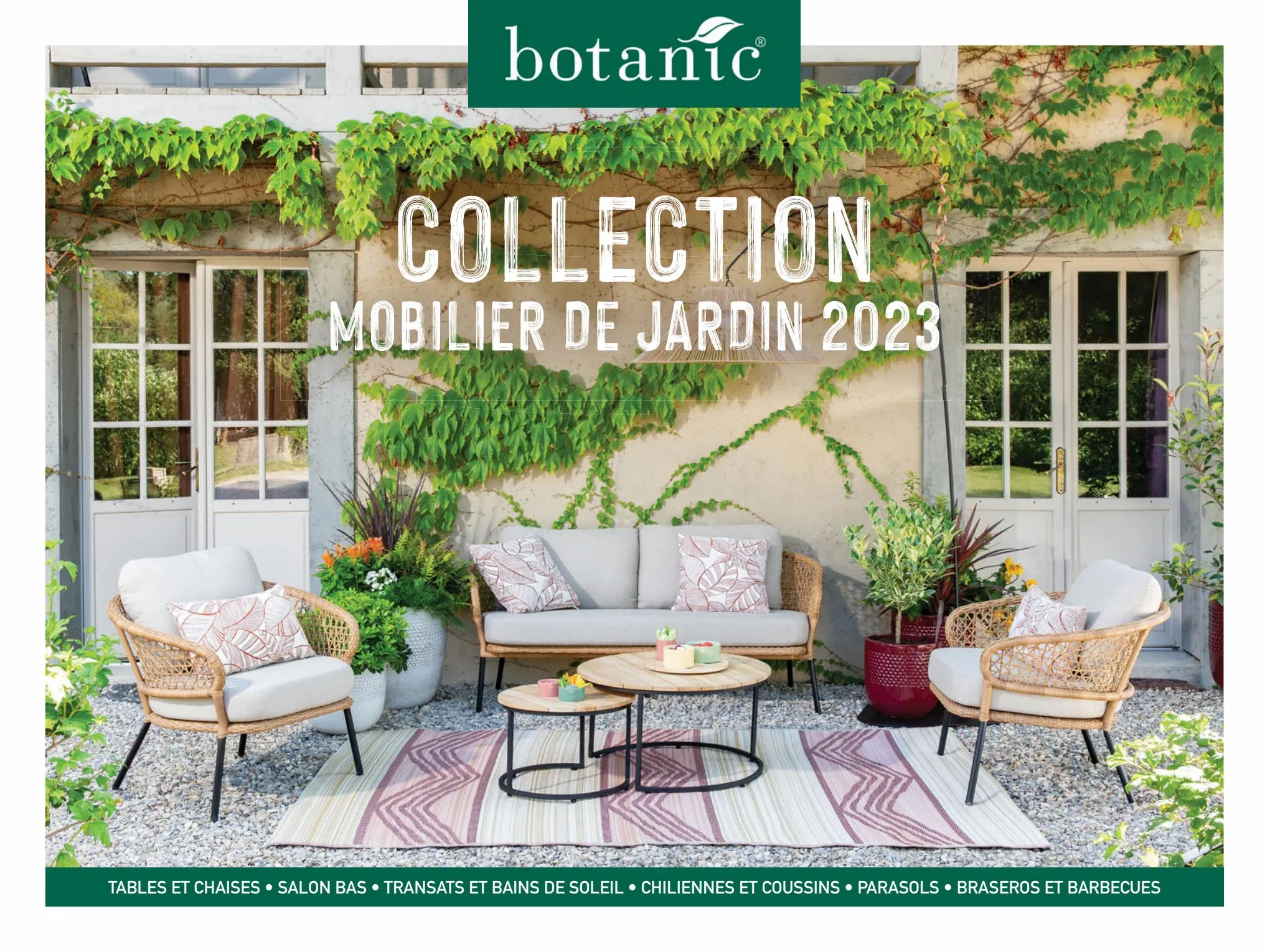 Catalogue COLLECTION MOBILIER DE JARDIN 2023, page 00001