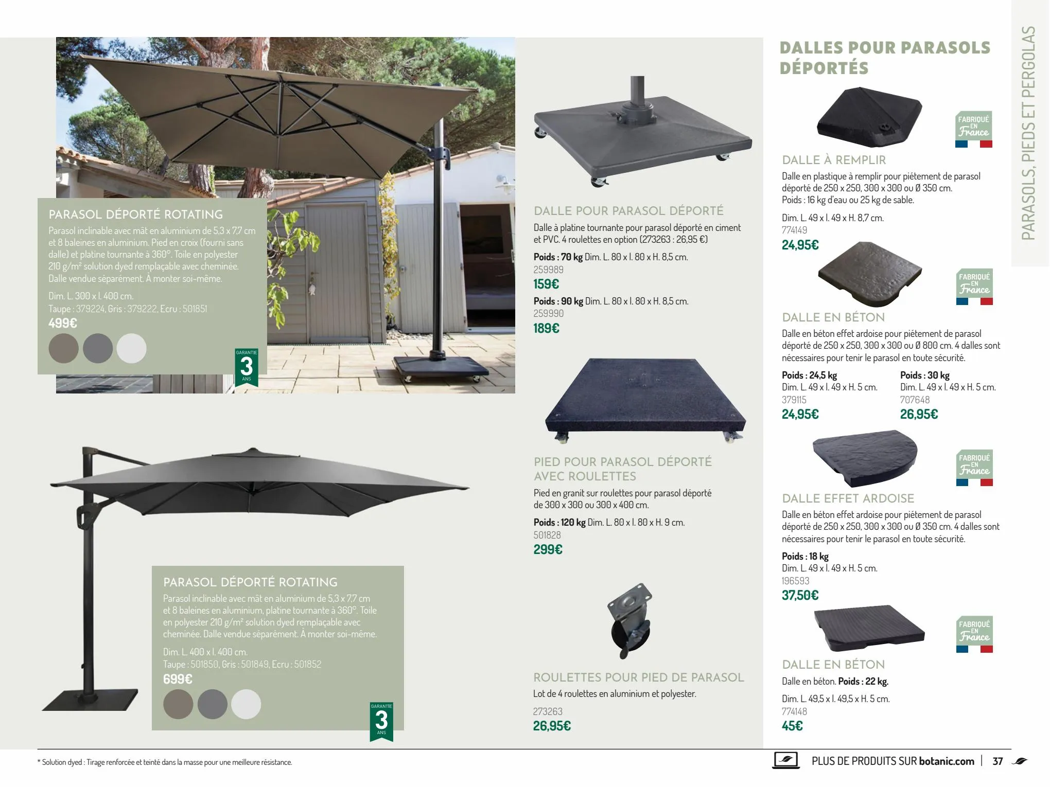 Catalogue COLLECTION MOBILIER DE JARDIN 2023, page 00037