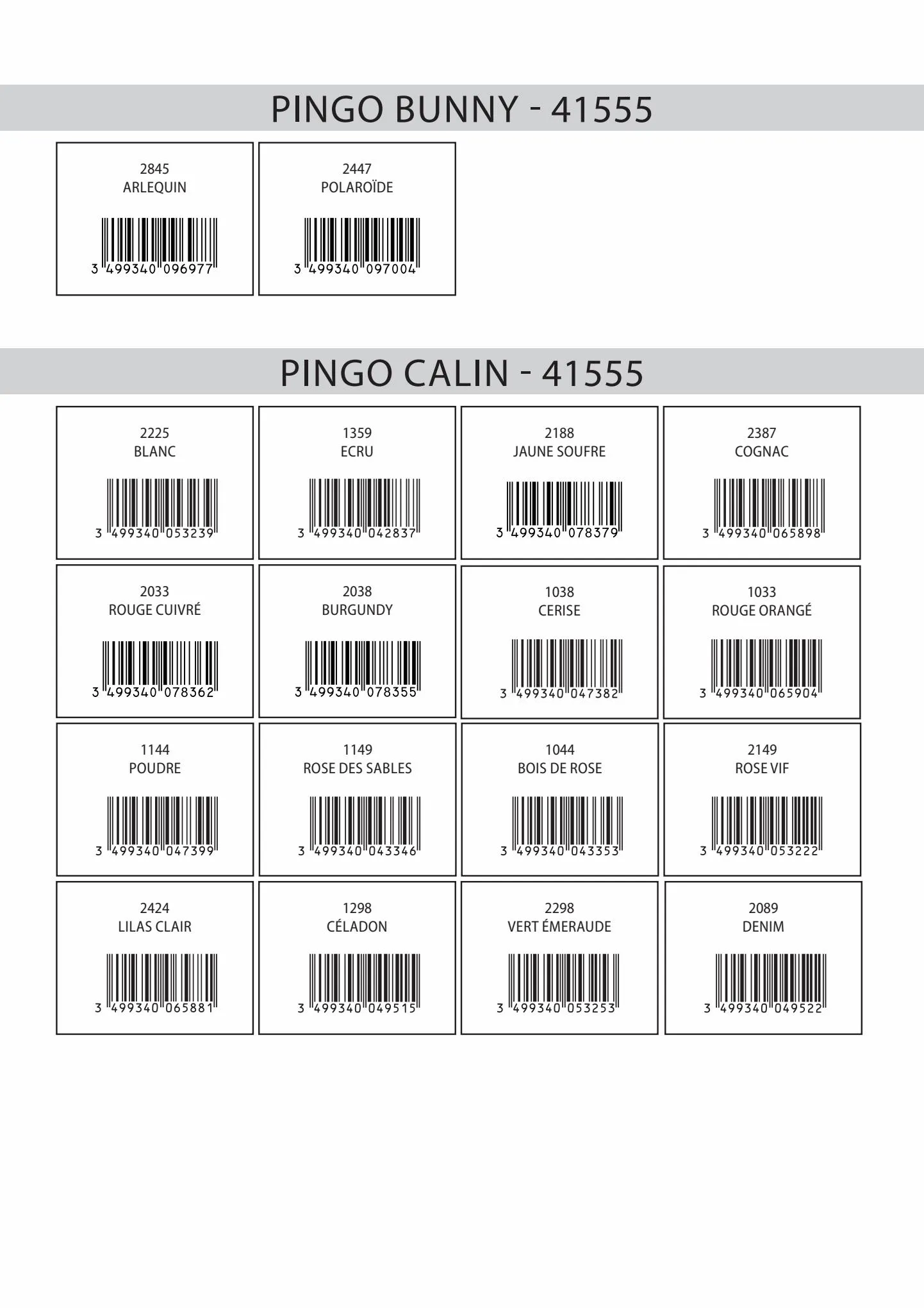 Catalogue Nuancier PINGOUIN 2023, page 00053