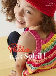 Catalogue Phildar à Lyon | Catalogue N°225 : ENFANT - 1,2,3 SOLEIL ! | 20/02/2023 - 31/08/2023