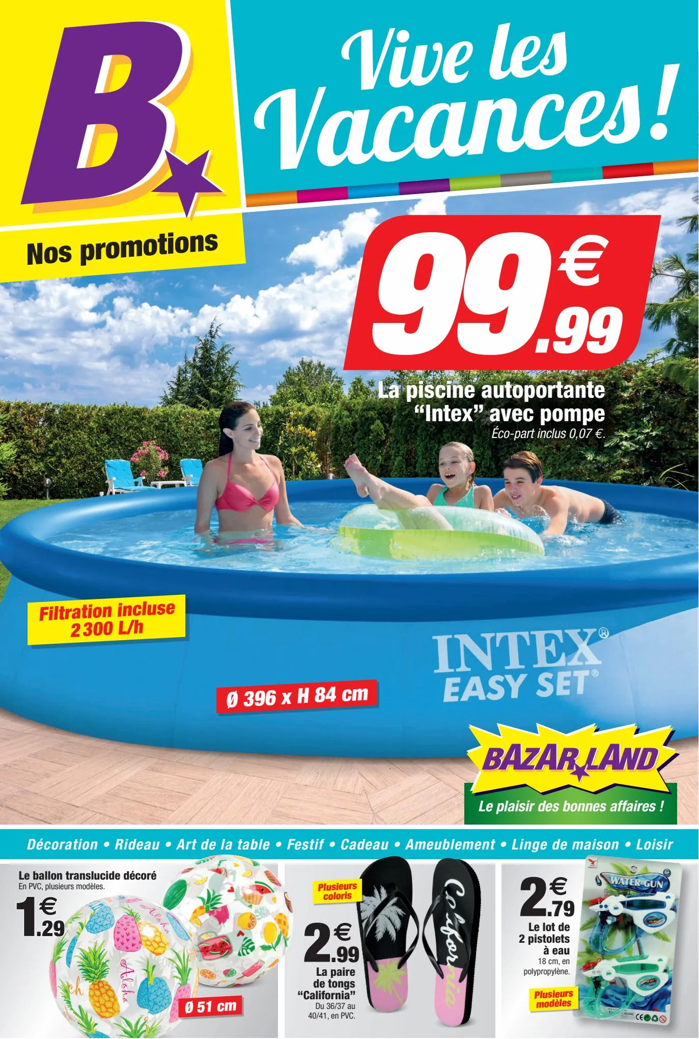 Catalogue Vive les vacances!, page 00001