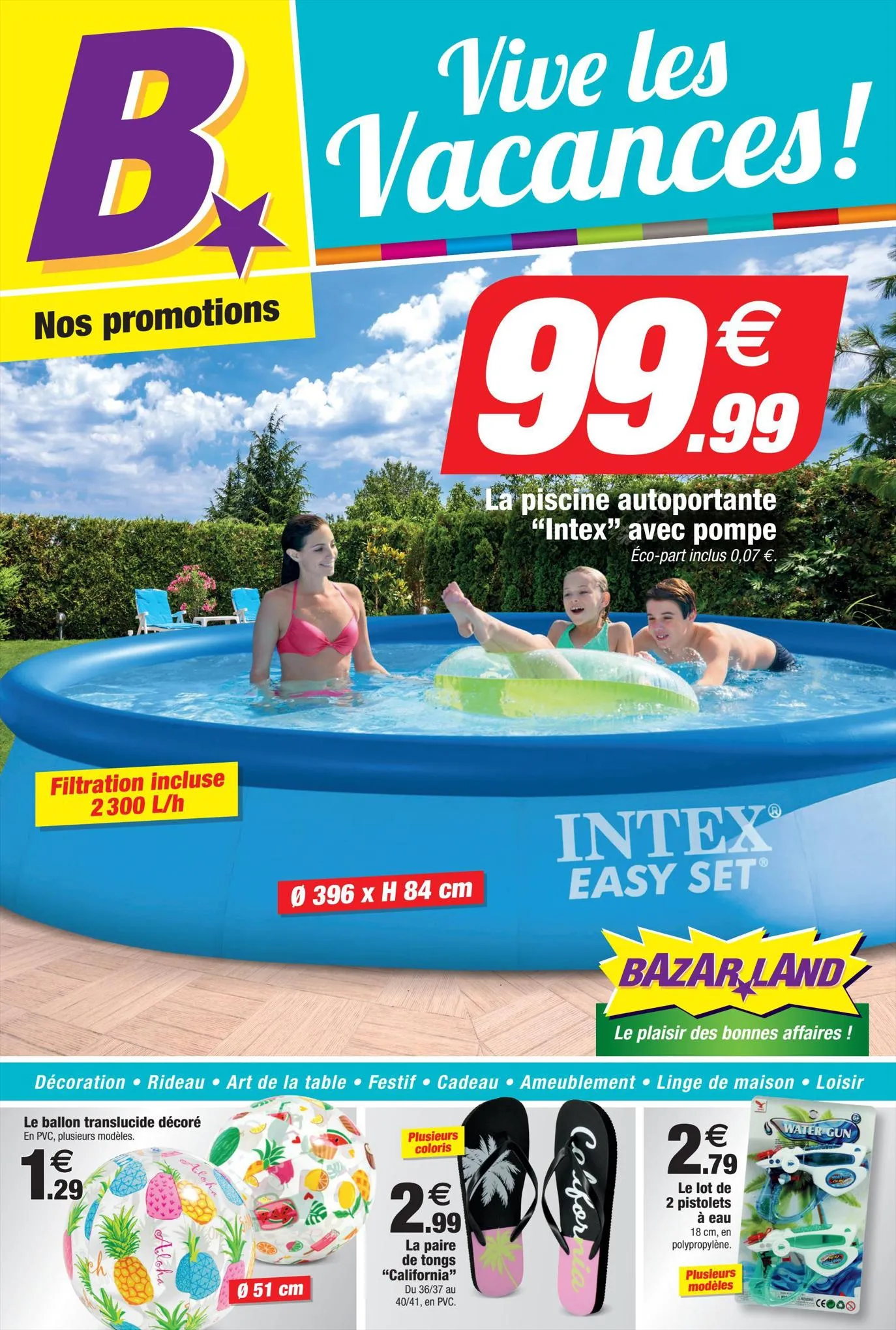 Catalogue Vive les Vacances !, page 00001