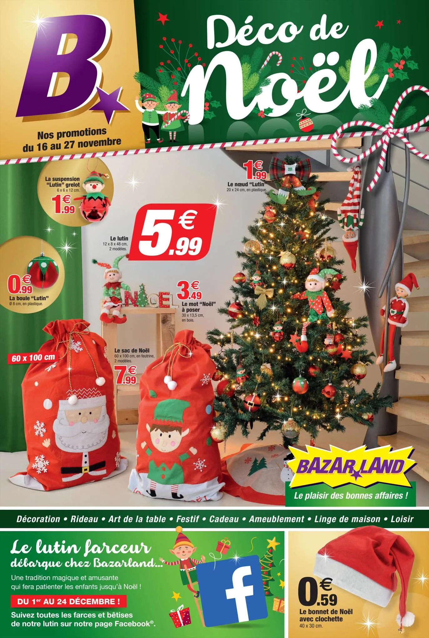 Catalogue Déco de Noël – 12 pages, page 00001