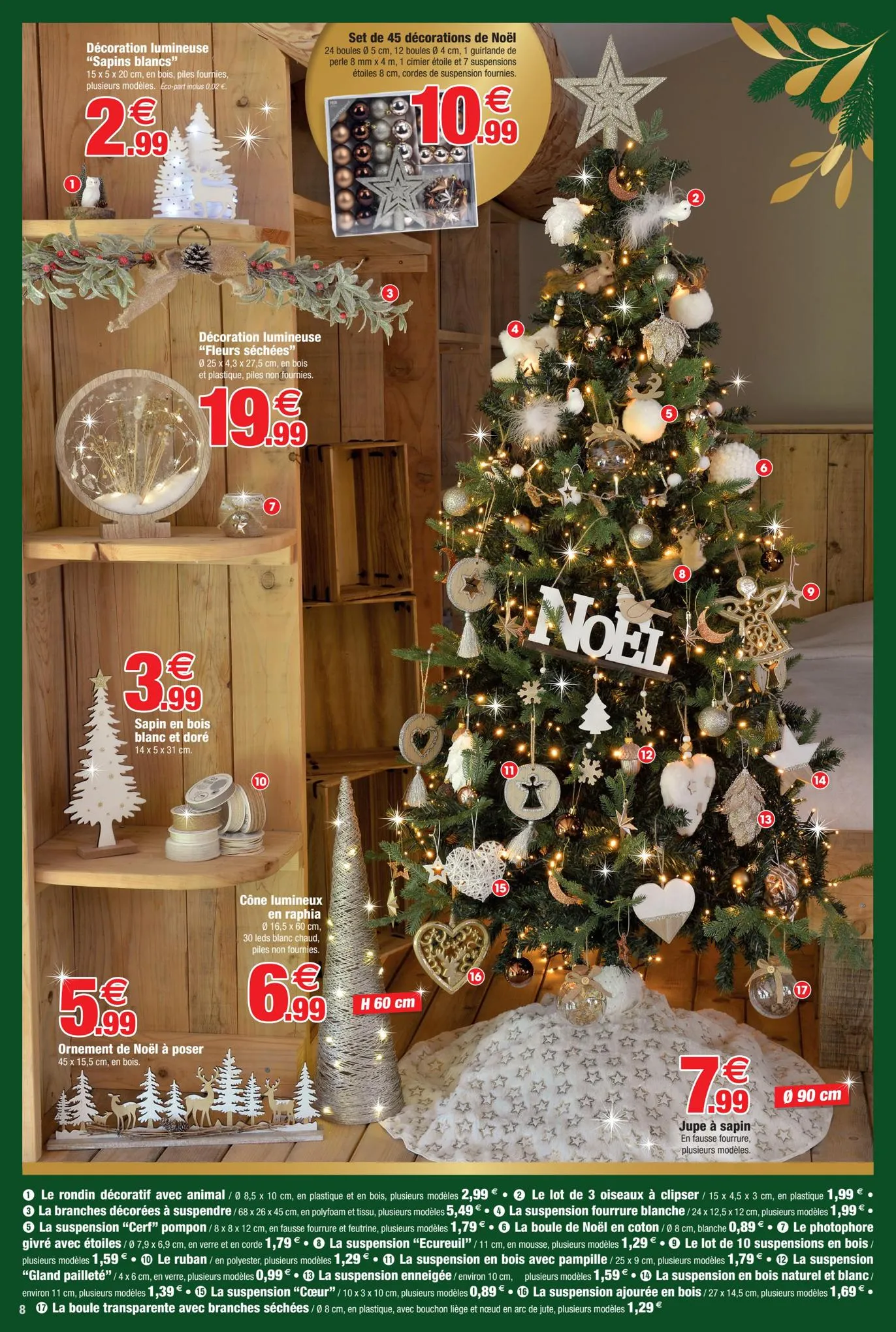 Catalogue Déco de Noël – 12 pages, page 00008
