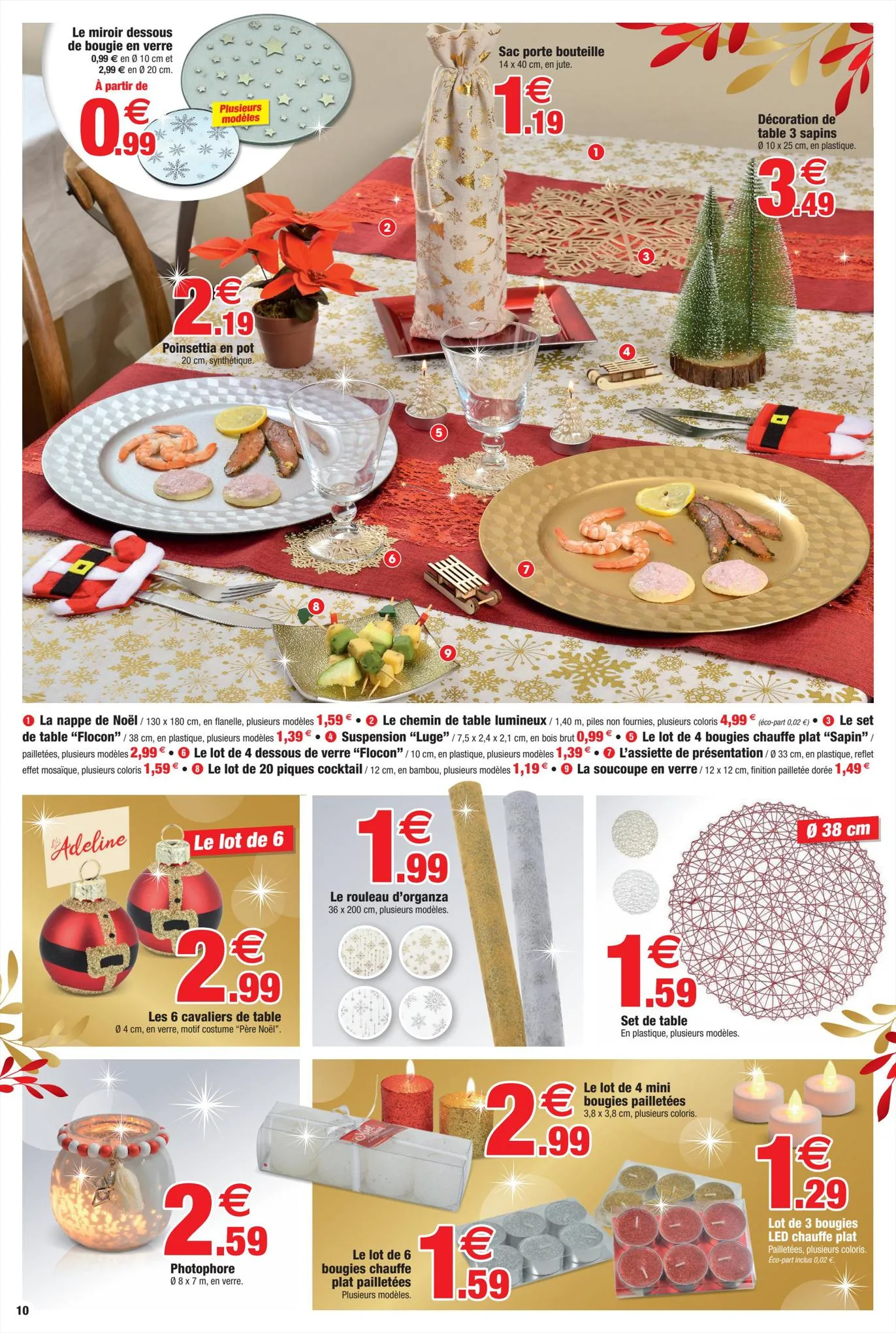 Catalogue Déco de Noël – 12 pages, page 00010