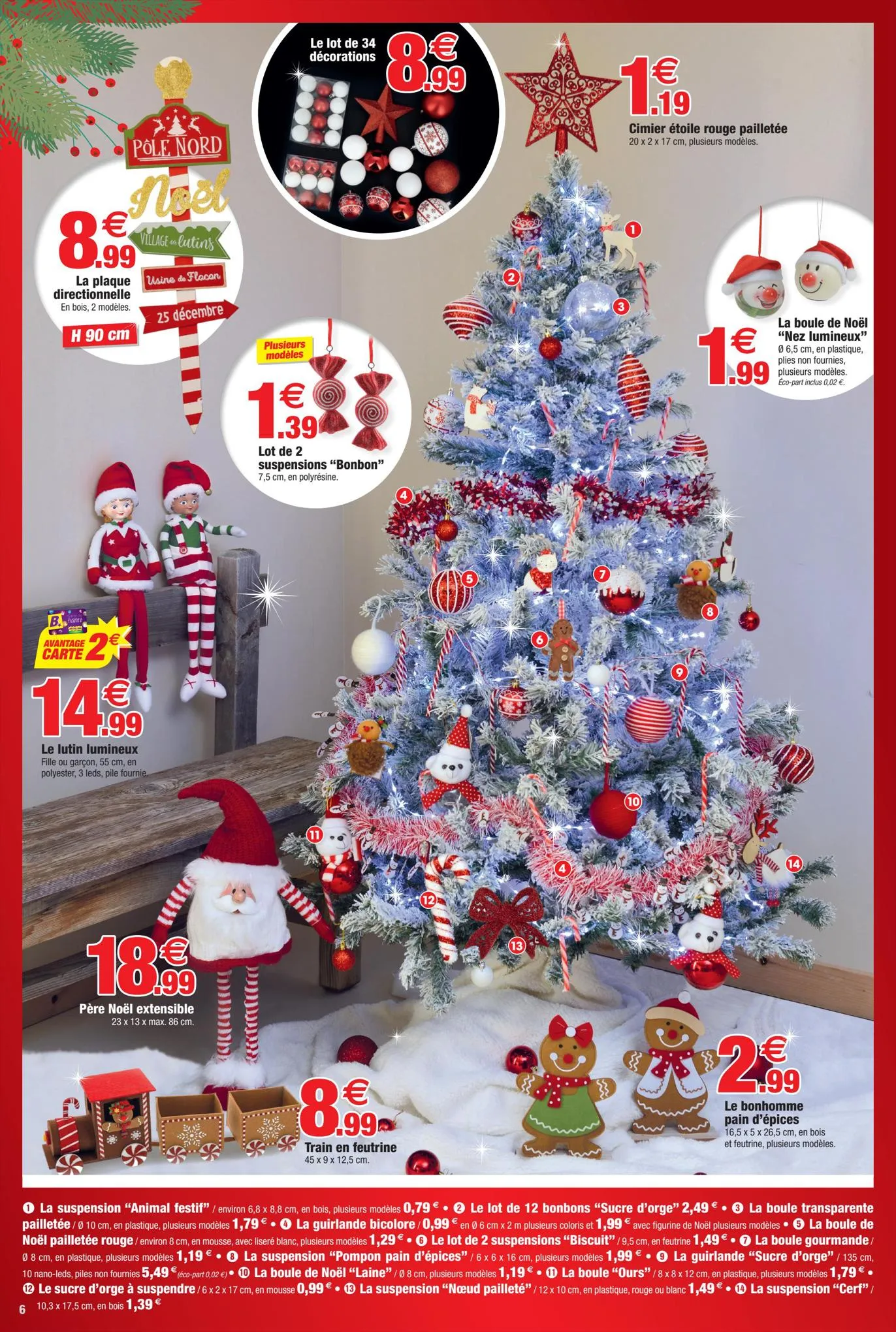 Catalogue Déco de Noël – 16 pages, page 00006