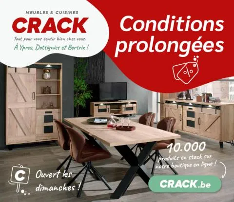 Prospectus Crack aux offres incroyables