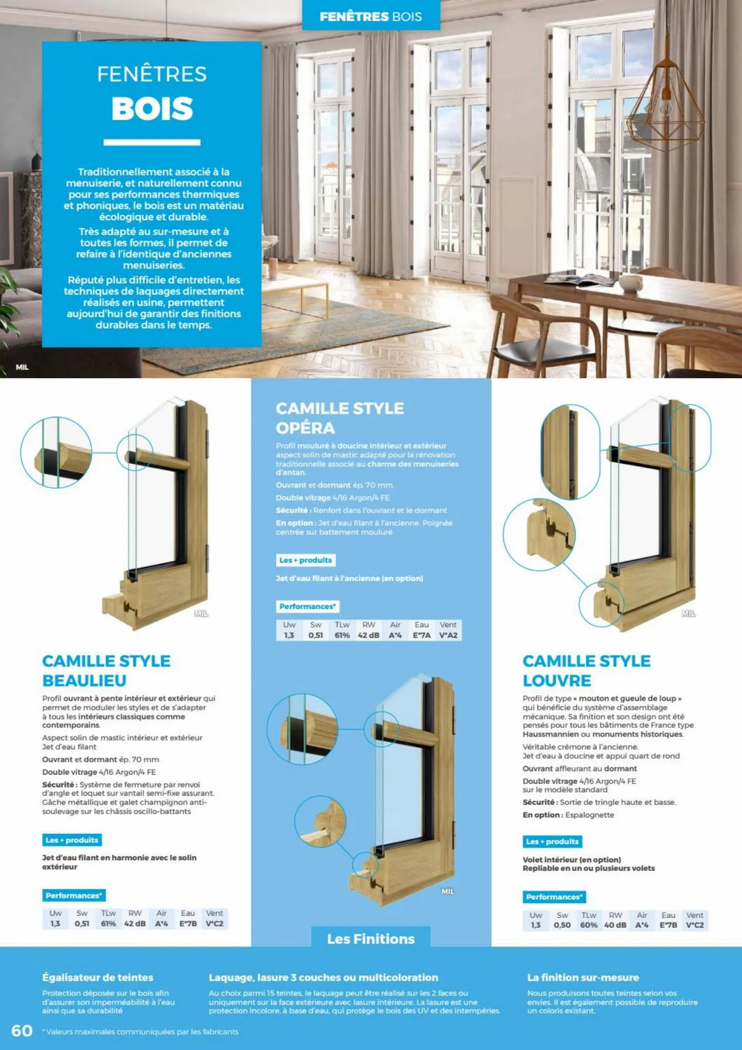 Catalogue CATALOGUE MENUISERIE, page 00060