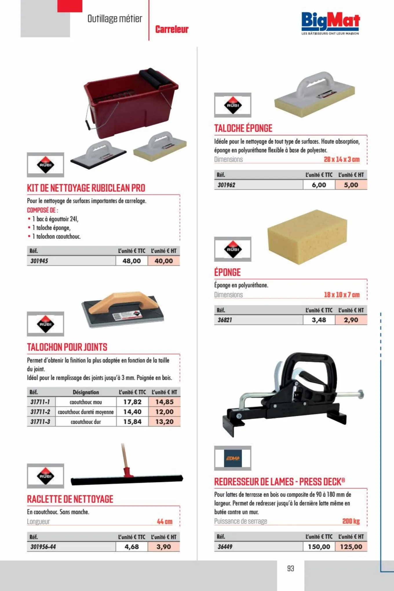 Catalogue CATALOGUE BigMat, page 00095