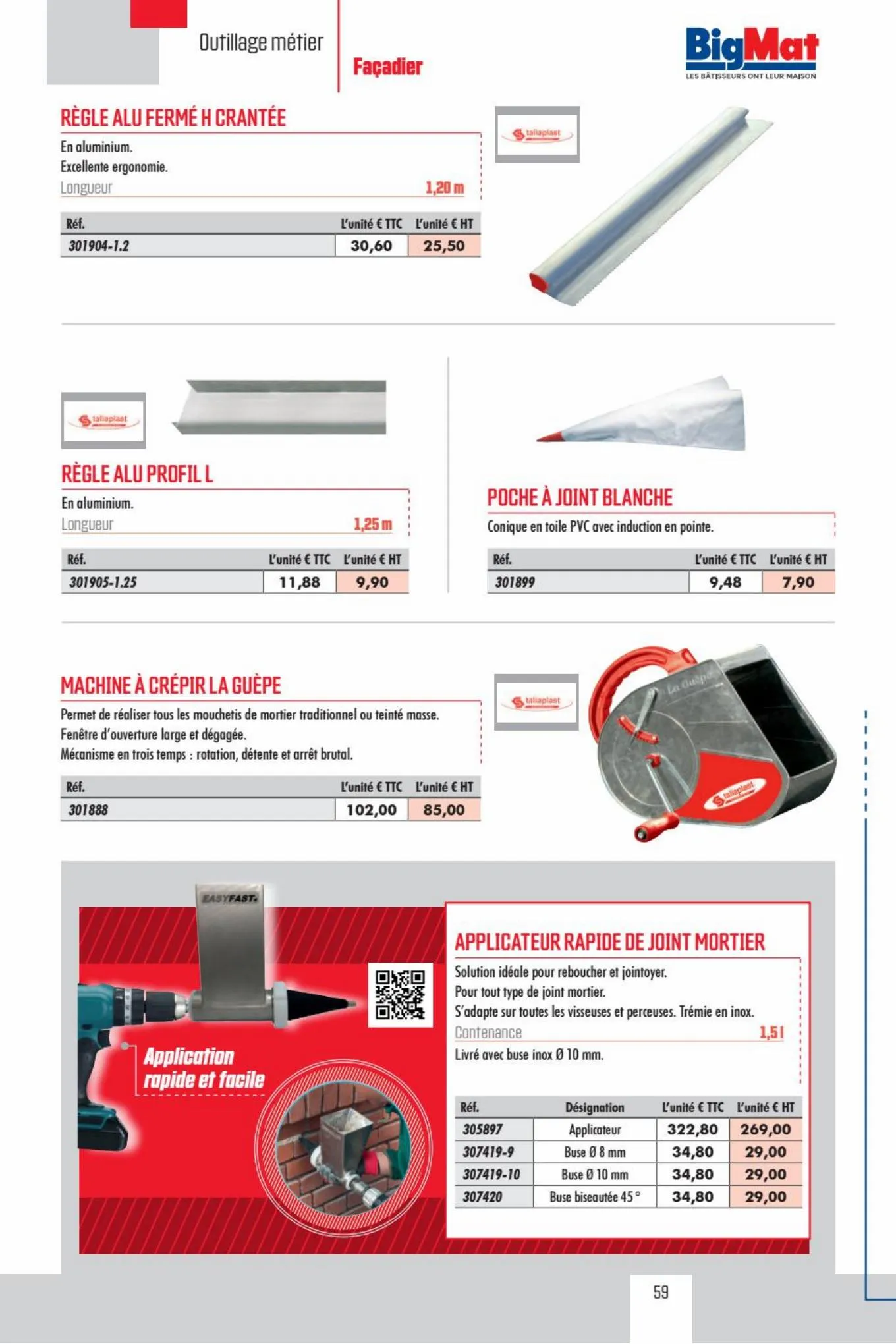 Catalogue CATALOGUE MAGASIN PRO, page 00061