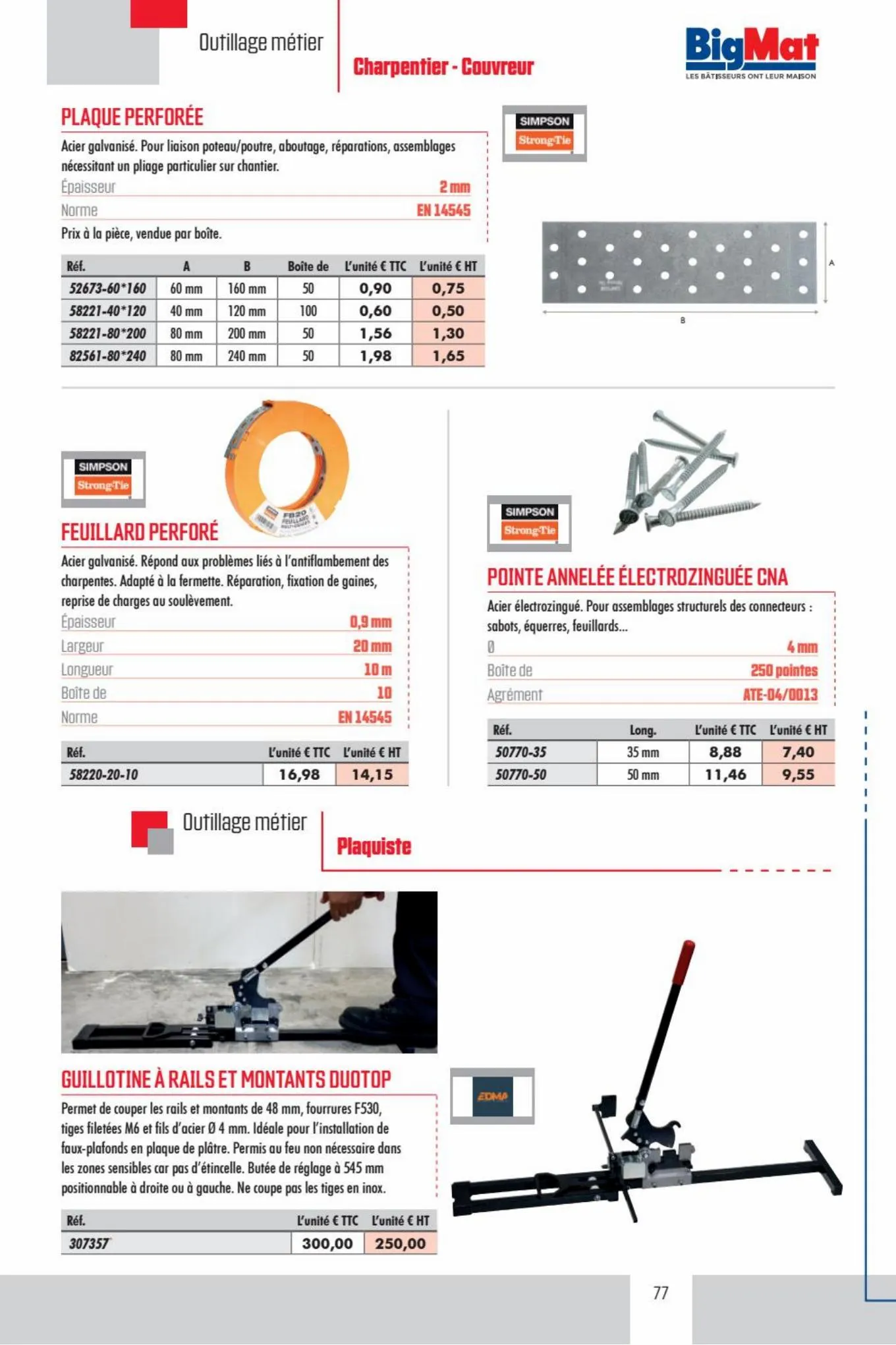 Catalogue CATALOGUE MAGASIN PRO, page 00079