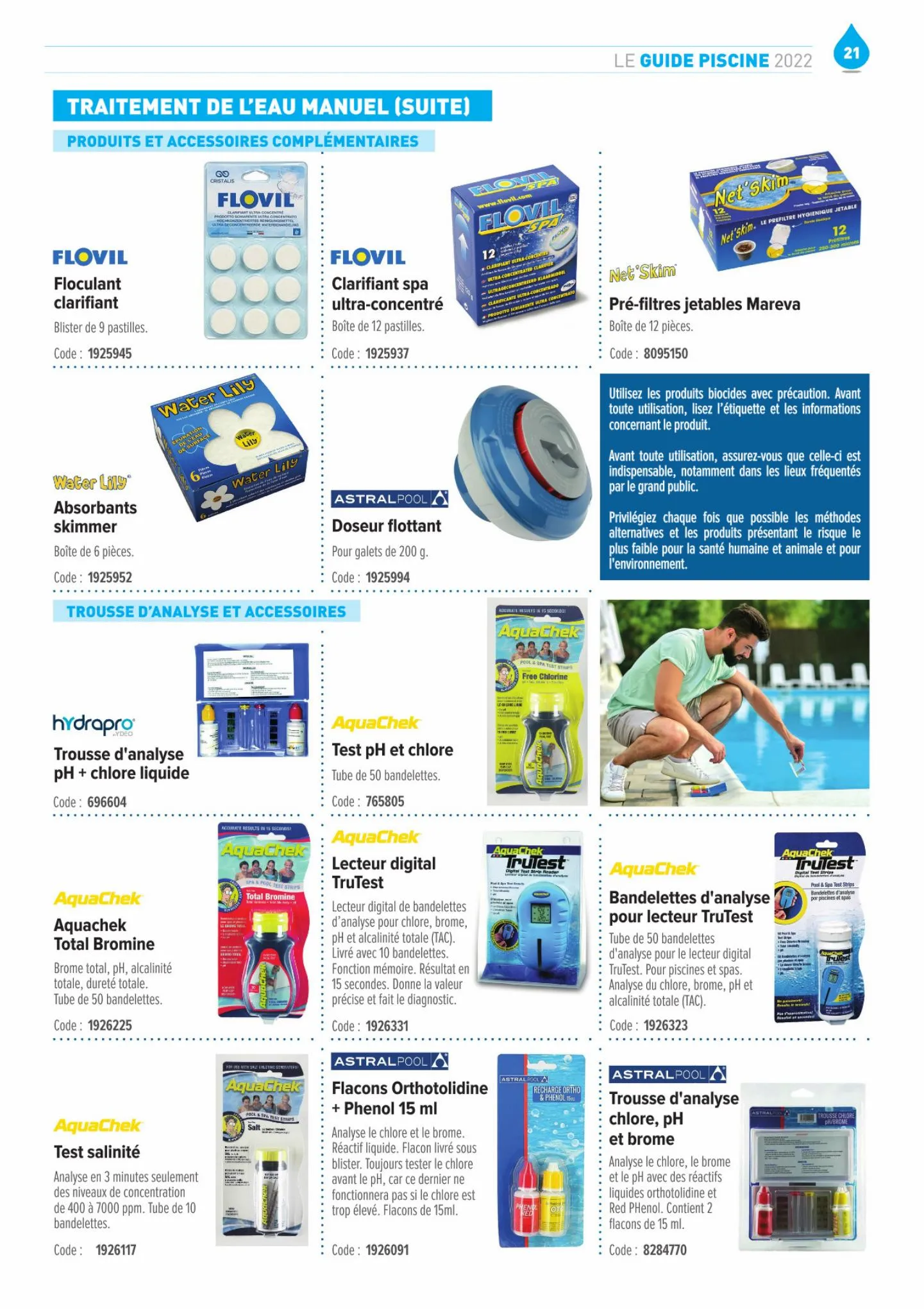 Catalogue Guide Piscine 2022, page 00022