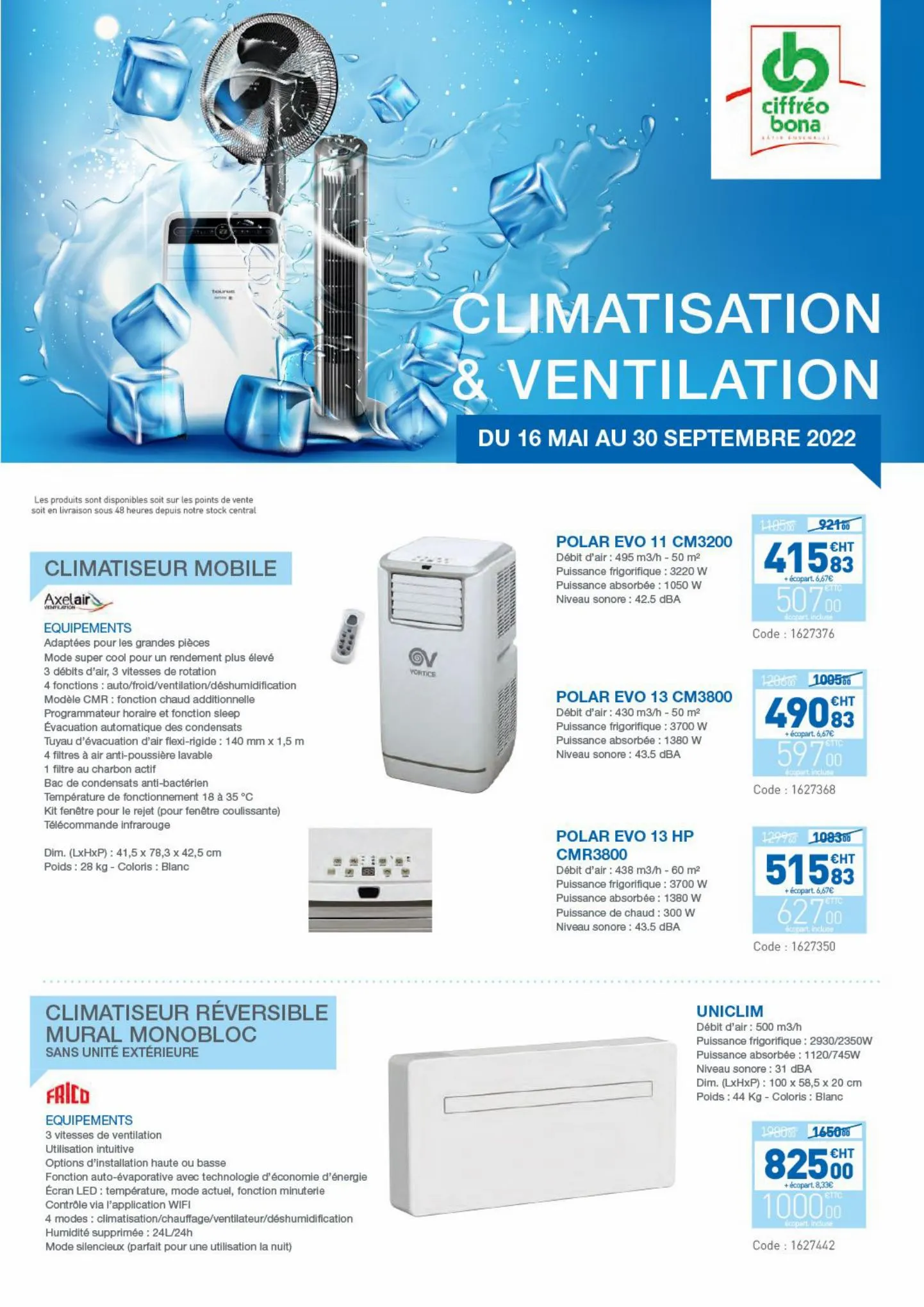 Catalogue Climatisation & Ventilation, page 00001