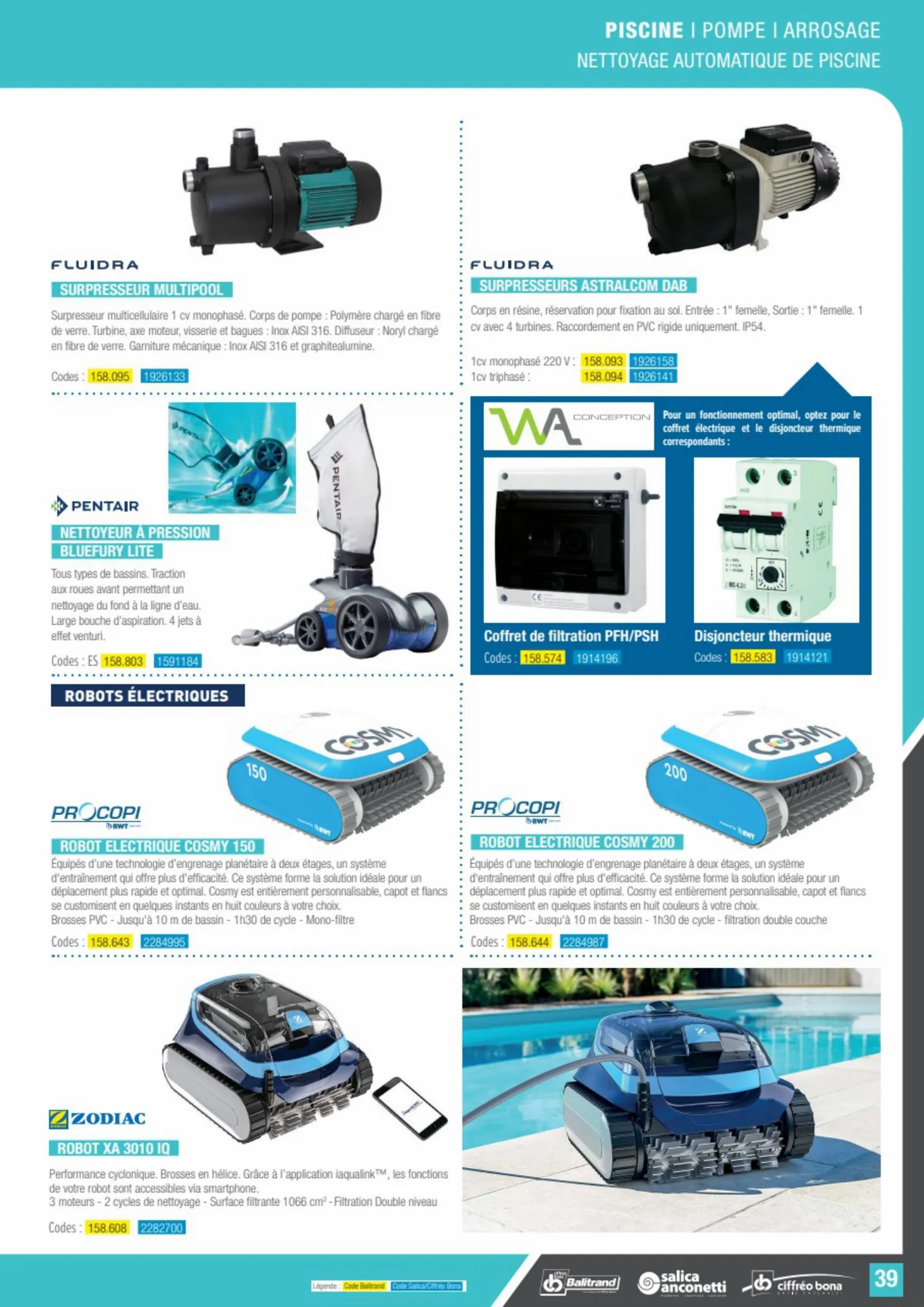 Catalogue Le guide piscine pompe & Arrosage, page 00039