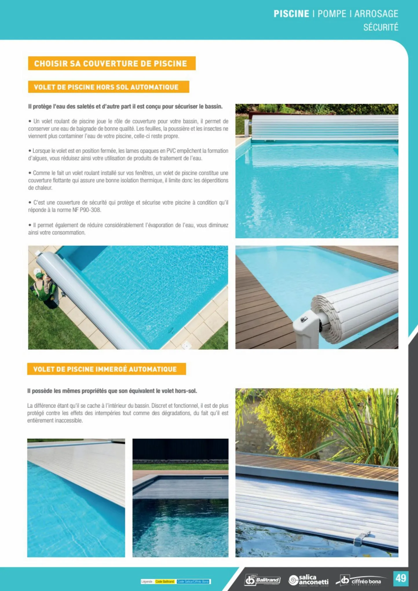 Catalogue Le guide piscine pompe & Arrosage, page 00049