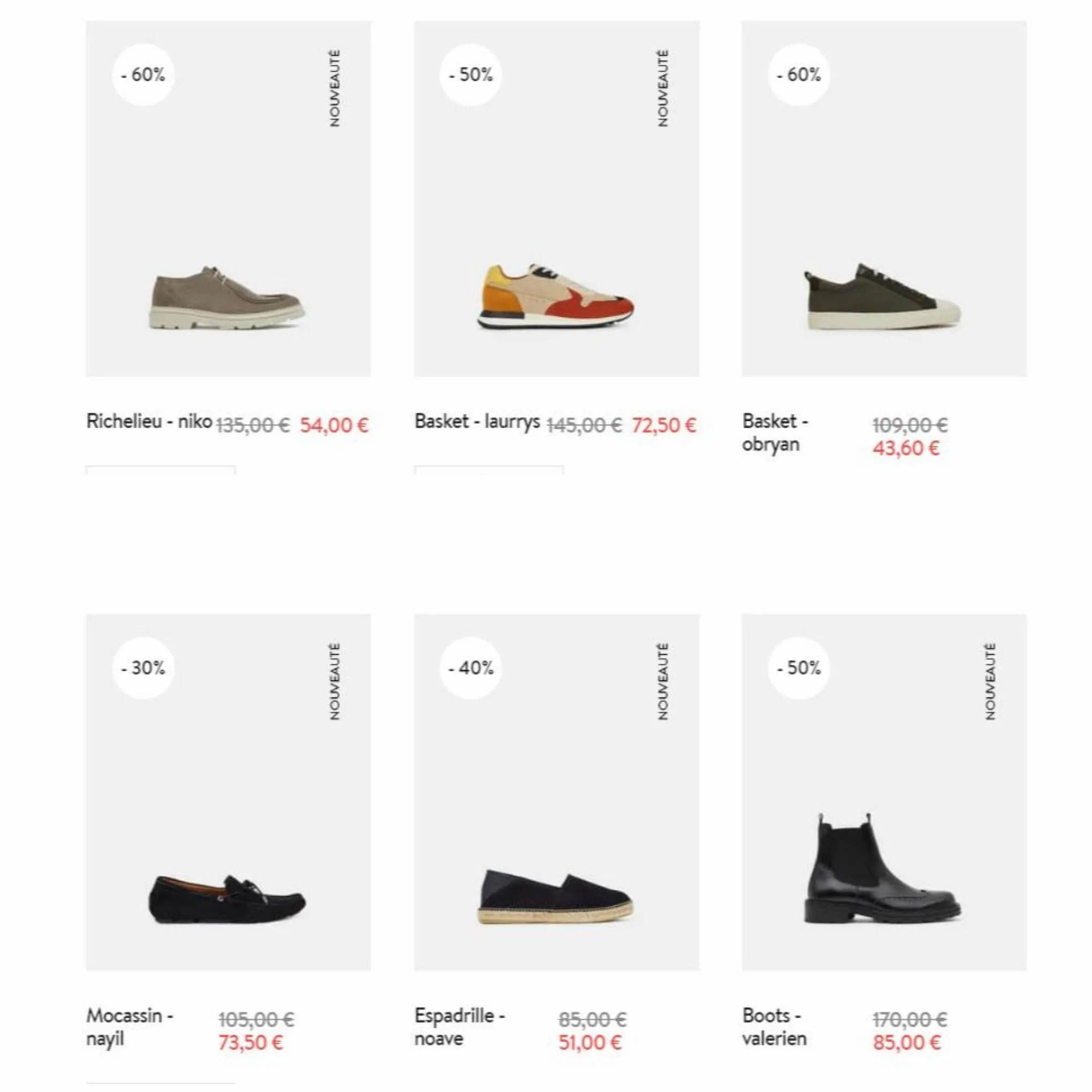 Catalogue Profitez de l'offre sur les chaussures homme, page 00004