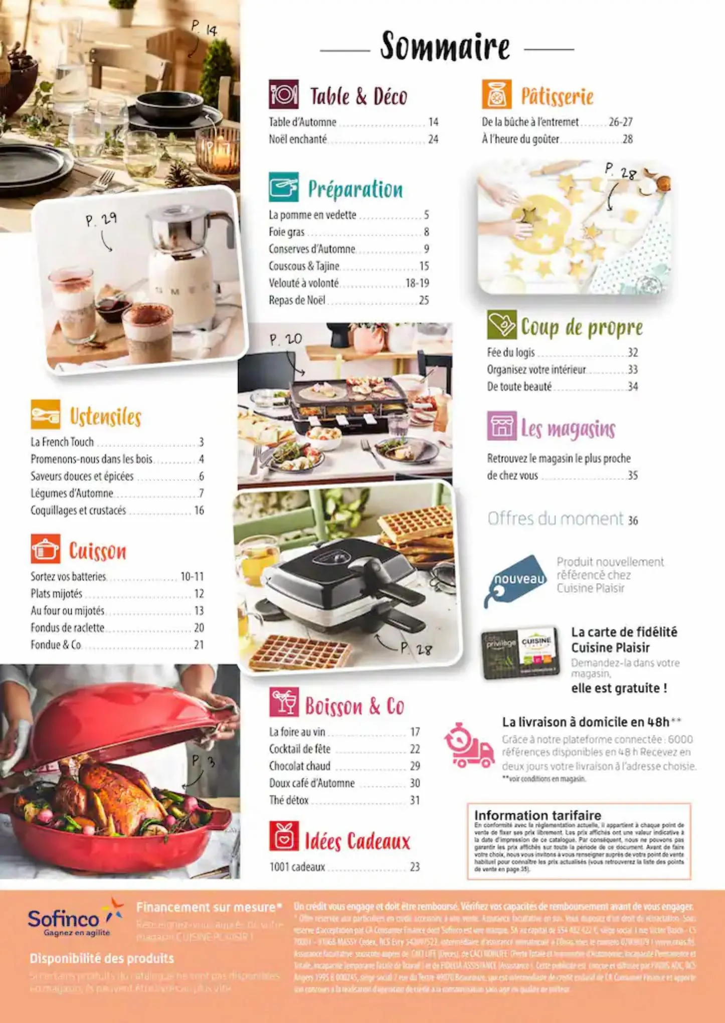 Catalogue Autumne et Cuisine Plaisir, page 00002