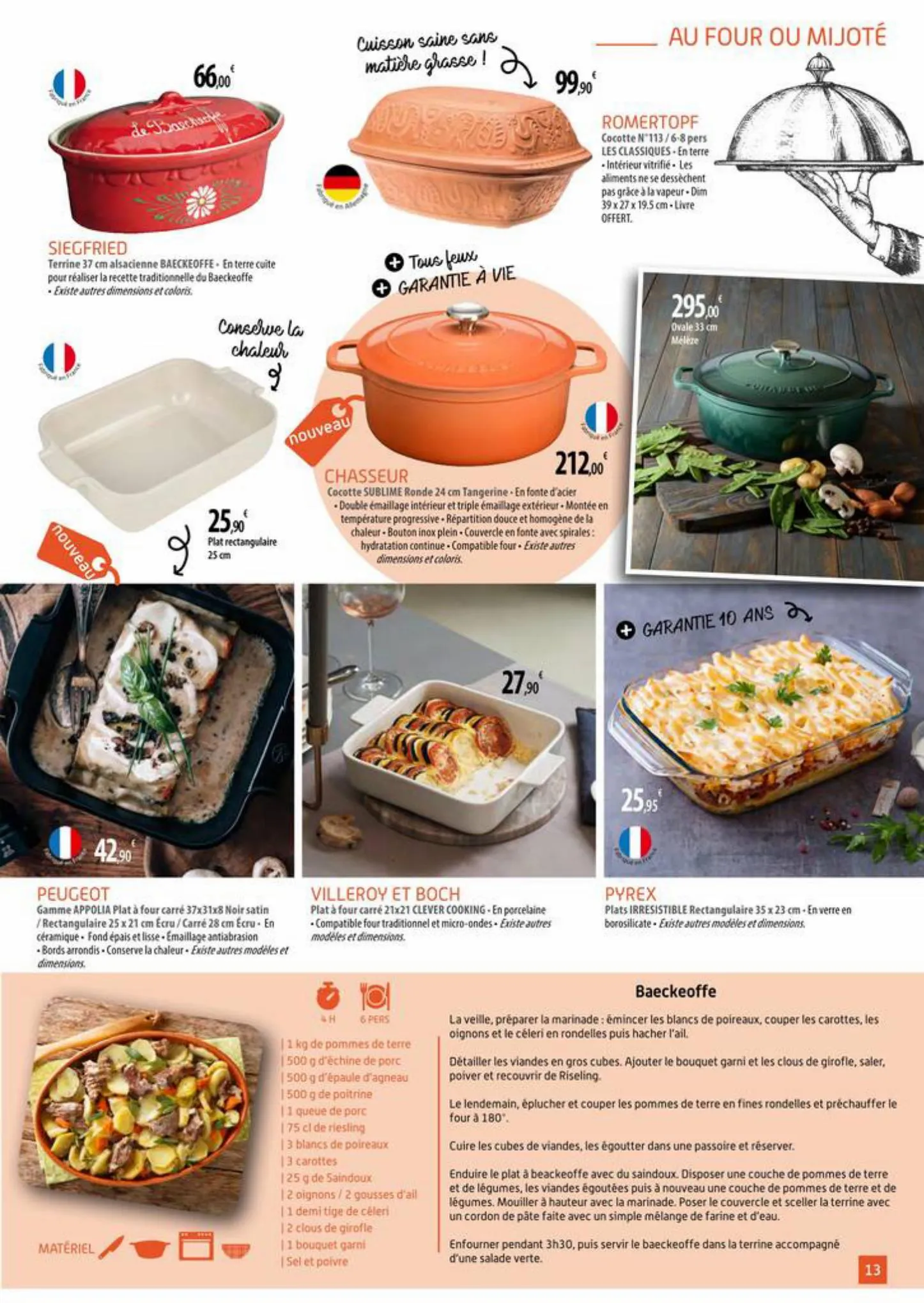 Catalogue Autumne et Cuisine Plaisir, page 00013