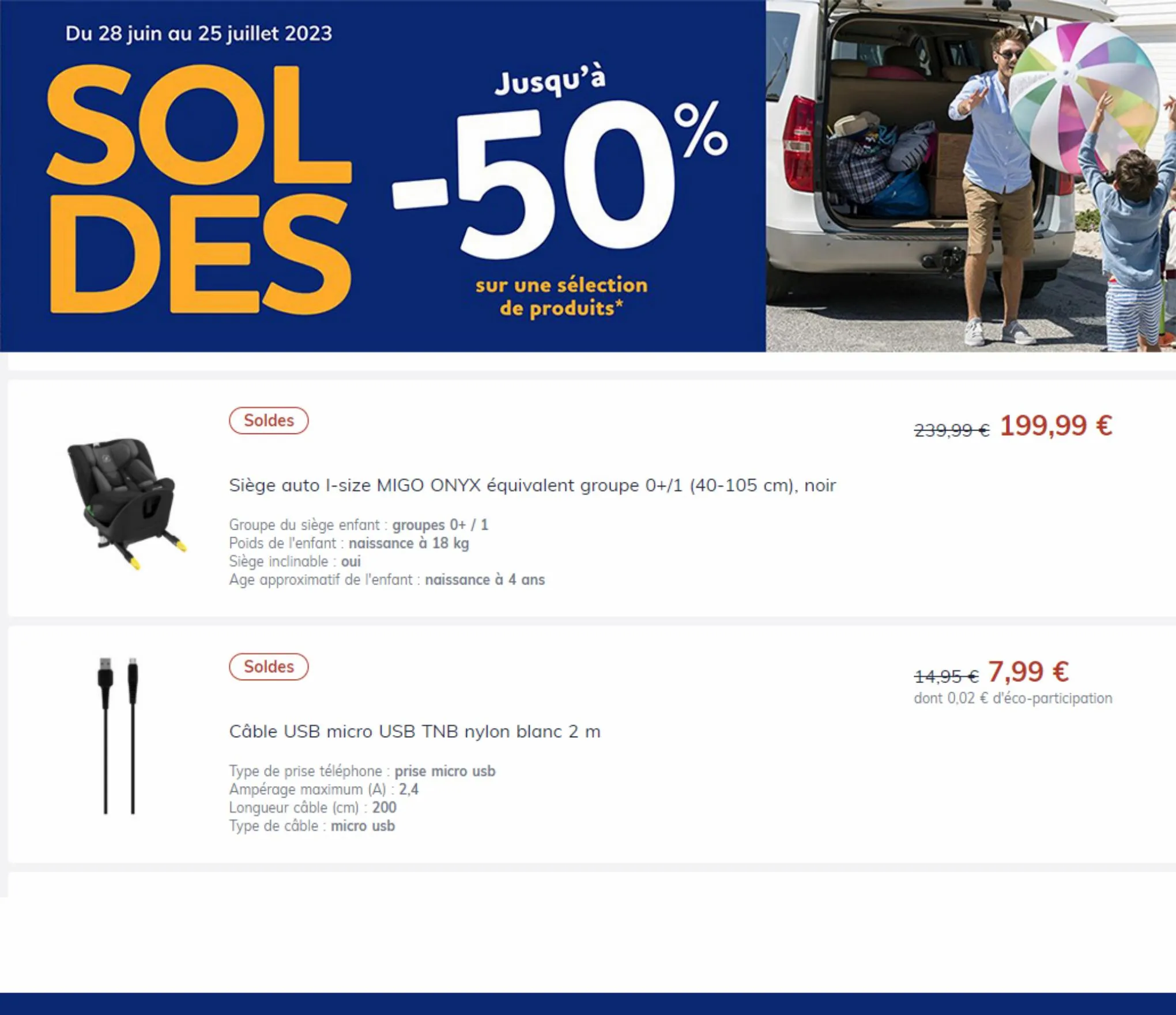 Catalogue Soldes! Jusqu’à -50%!, page 00003