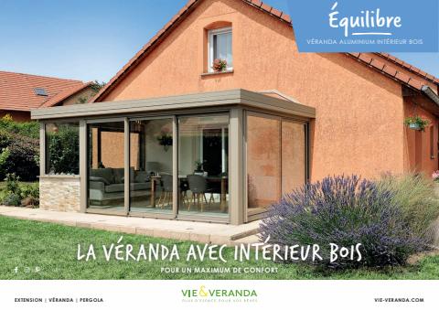 Catalogue Vie & Véranda | EQUILIBRE VÉRANDA ALUMINIUM INTÉRIEUR BOIS 2022 | 31/03/2022 - 31/12/2022