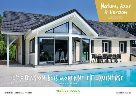 Catalogue Vie & Véranda | NATURE, AZUR & HORIZON EXTENSION BOIS | 31/03/2022 - 31/12/2022