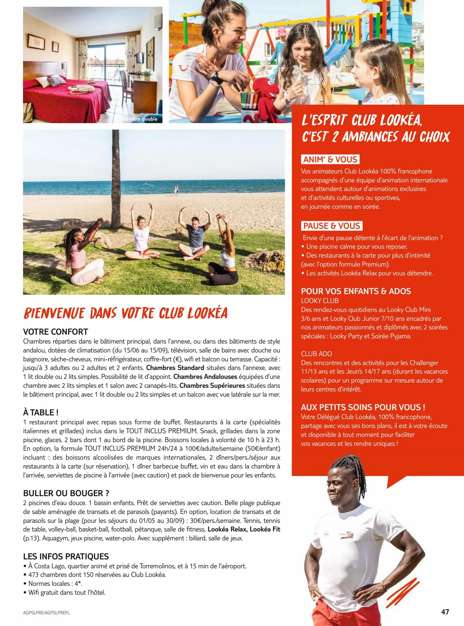Catalogue Brochure TUI Clubs Collection Été 2022, page 00049
