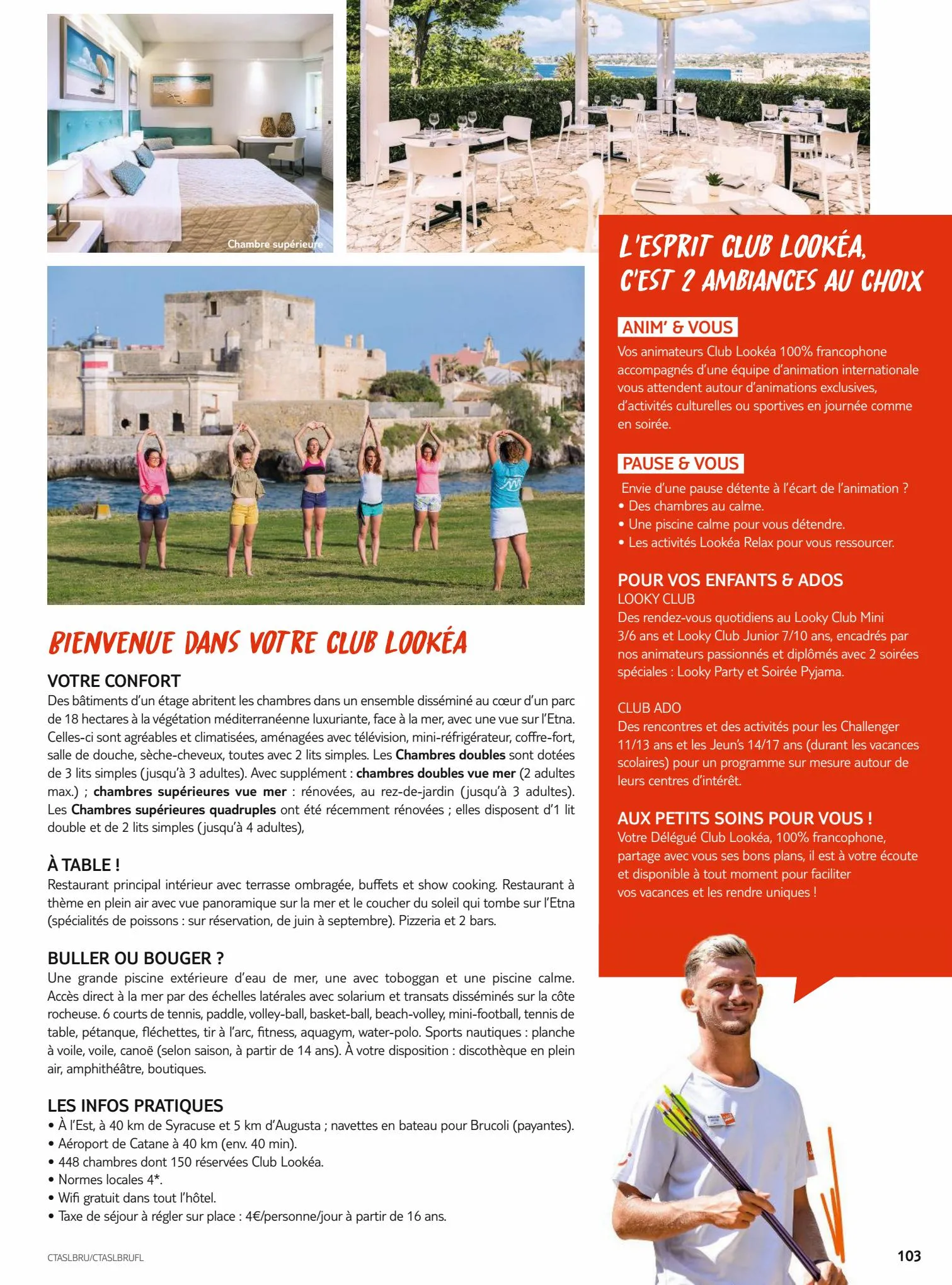 Catalogue Brochure TUI Clubs Collection Été 2022, page 00105