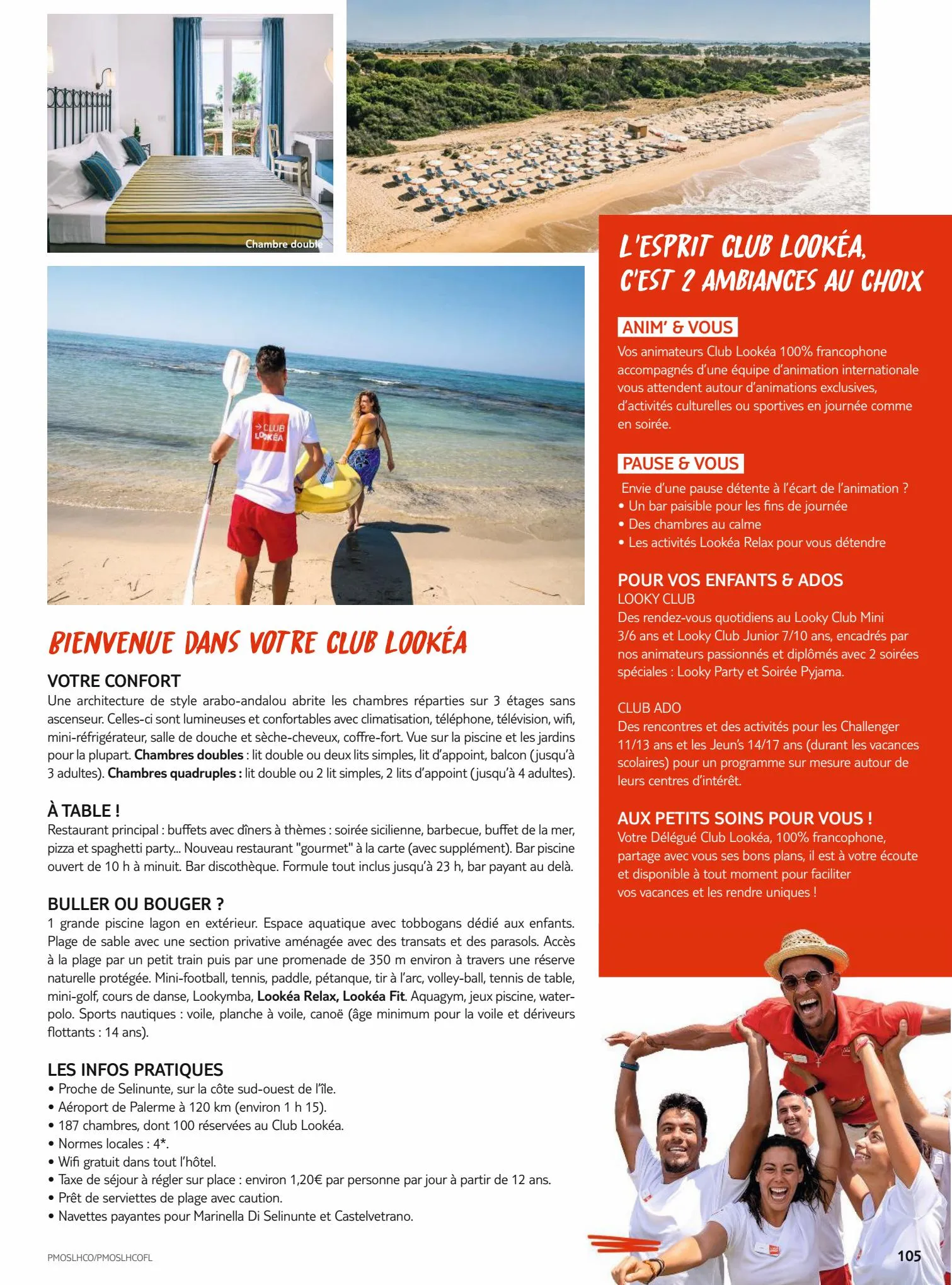 Catalogue Brochure TUI Clubs Collection Été 2022, page 00107