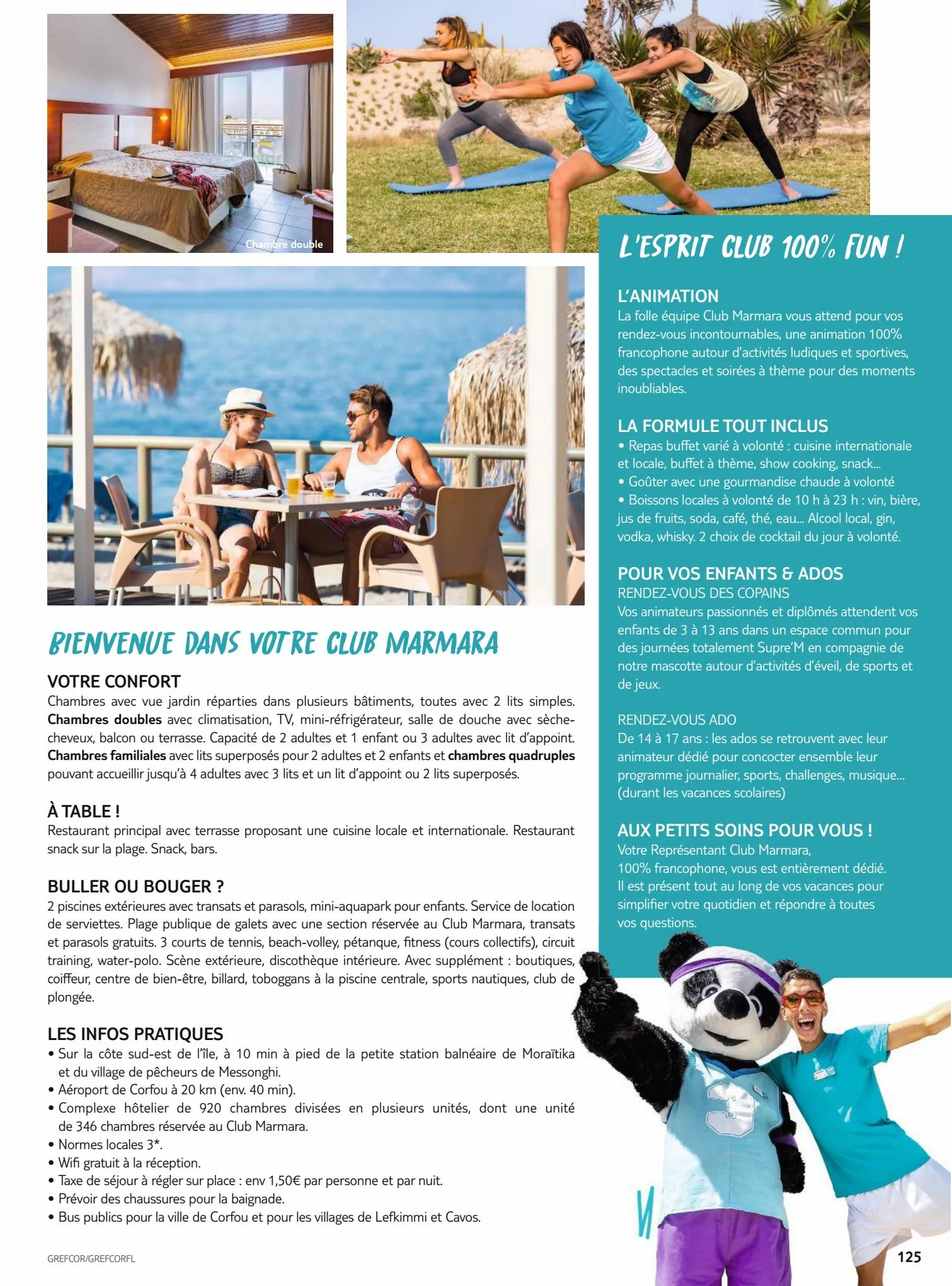 Catalogue Brochure TUI Clubs Collection Été 2022, page 00127