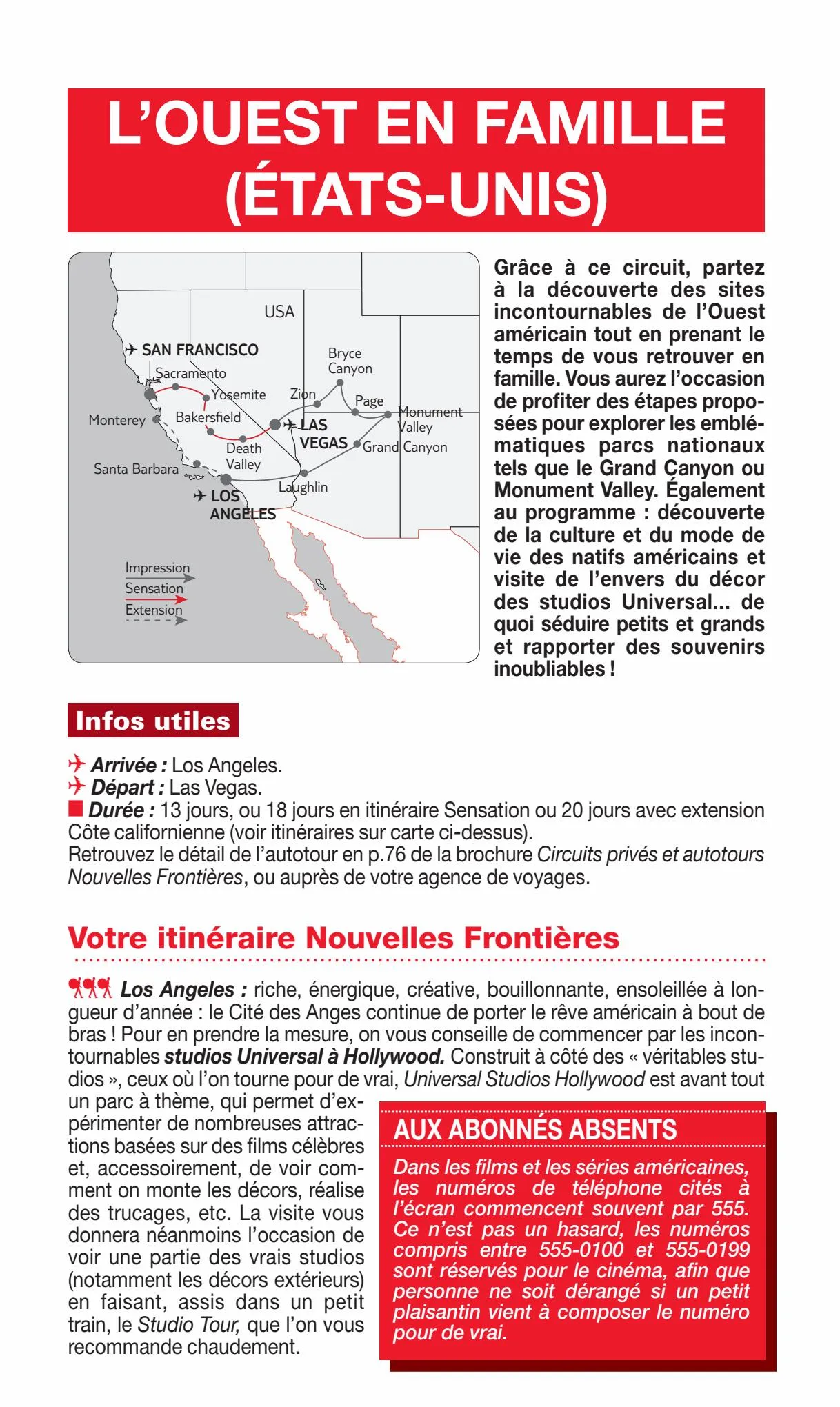 Catalogue Guide du routard nouvelles frontieres, page 00049