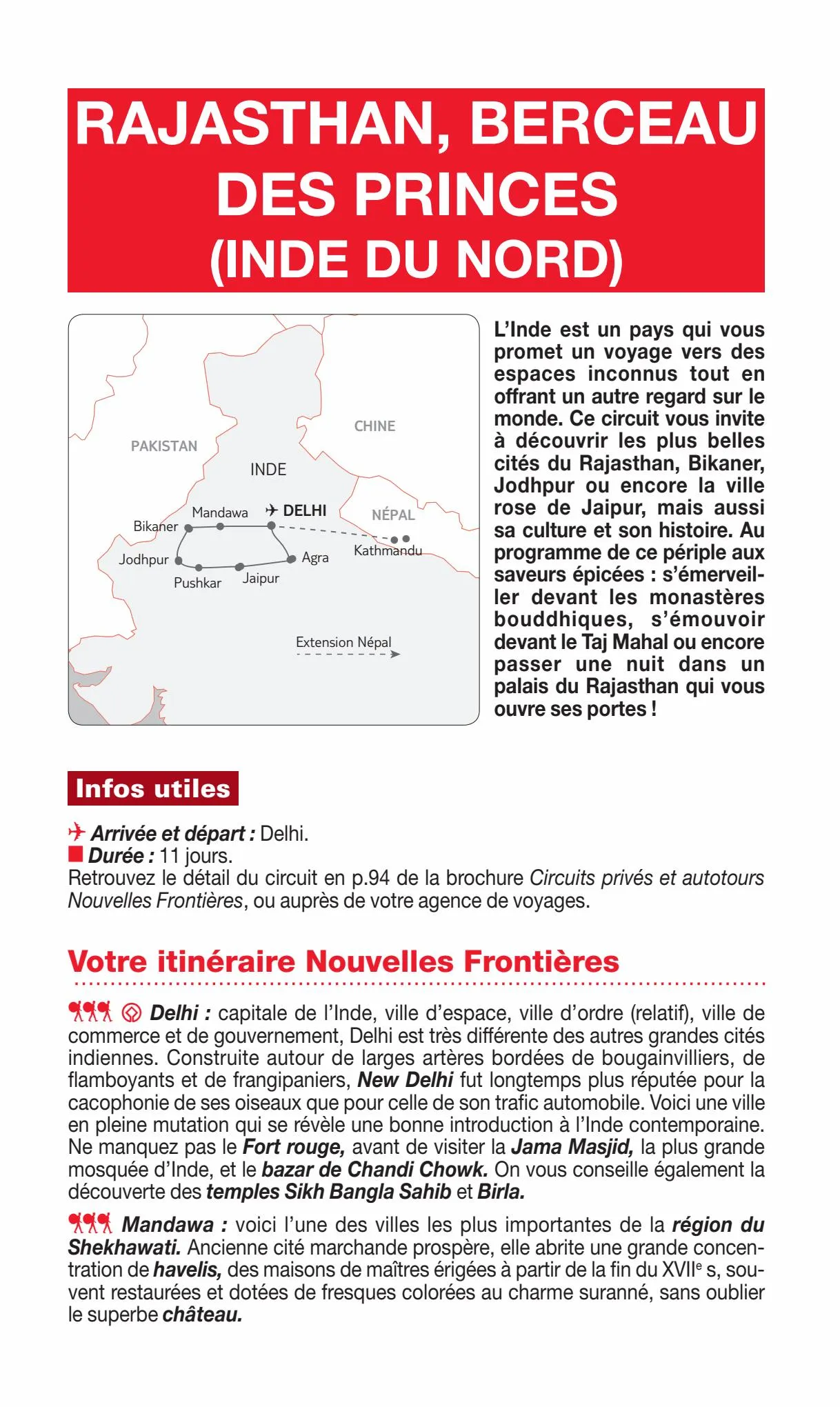 Catalogue Guide du routard nouvelles frontieres, page 00085