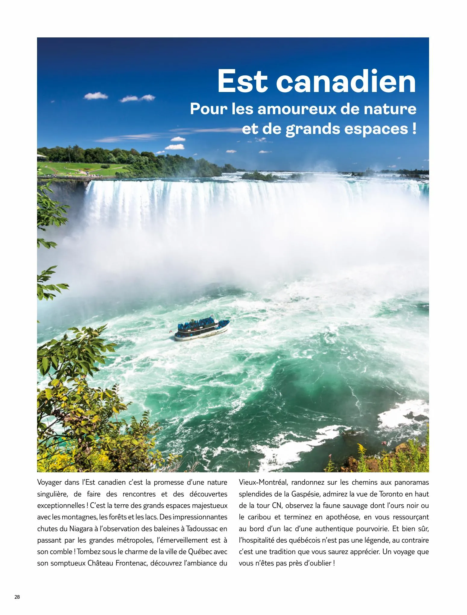 Catalogue Tui Usa Canada 2023, page 00028
