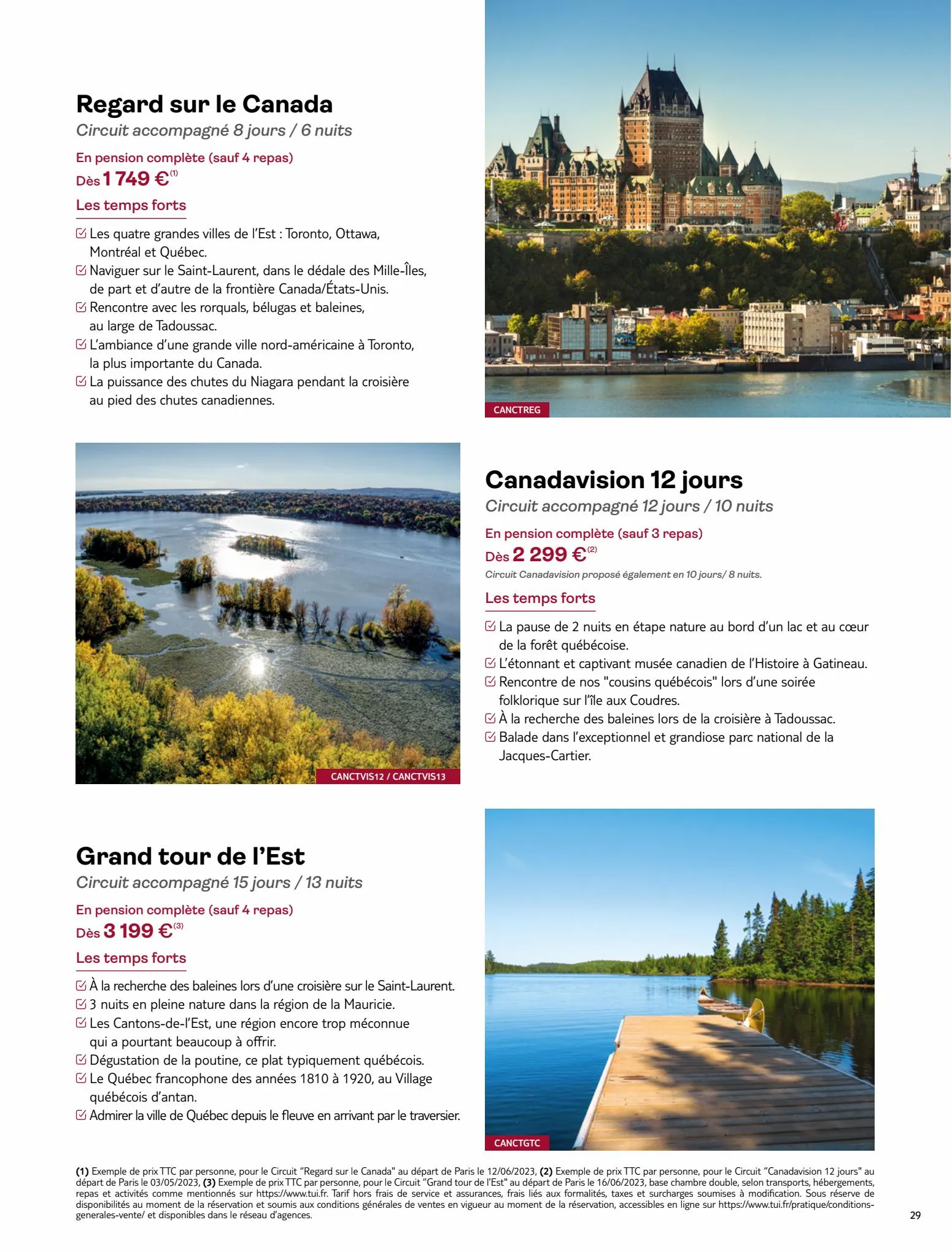 Catalogue Tui Usa Canada 2023, page 00029